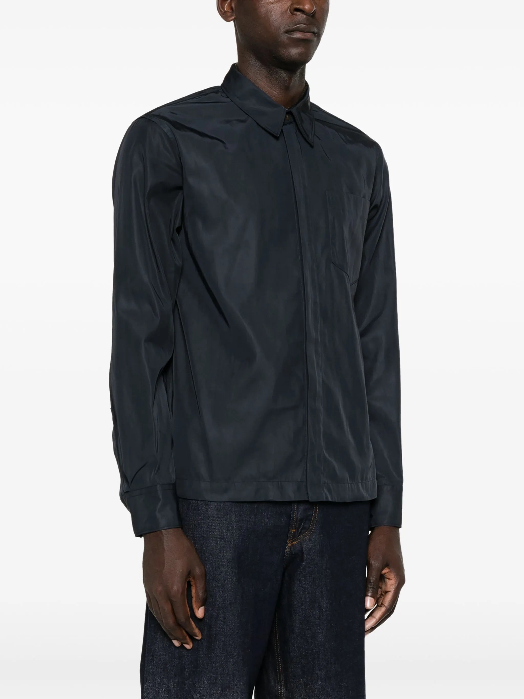 Corran zip-up shirt