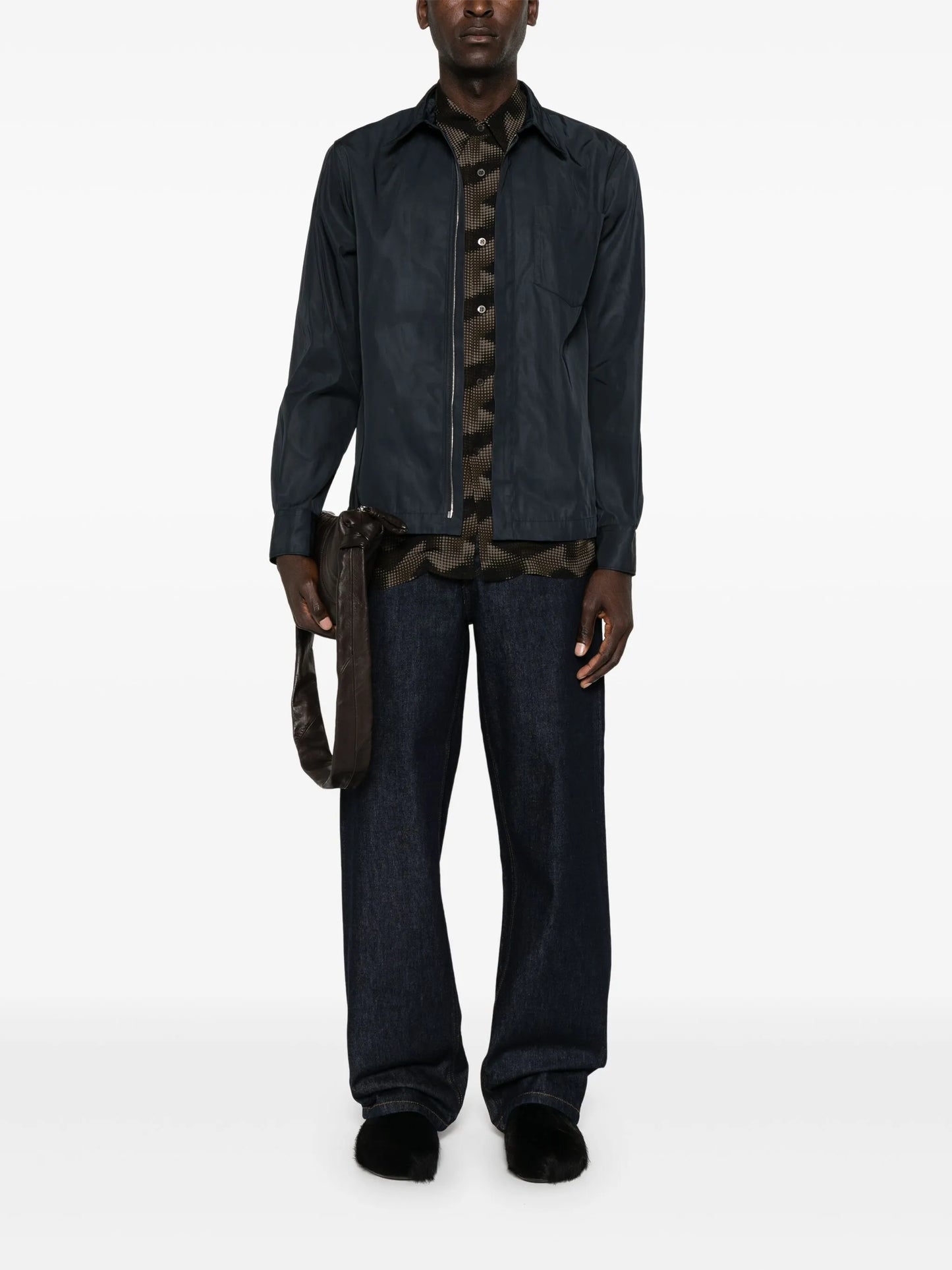 Corran zip-up shirt