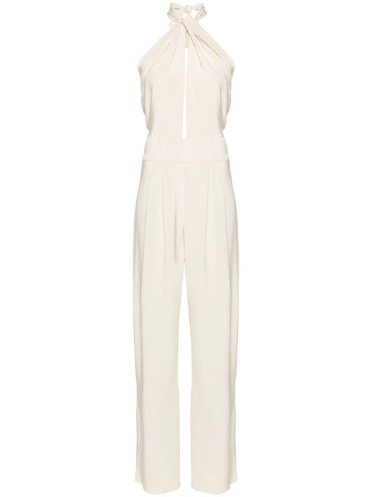 Mark Of Honor silk jumpsuit