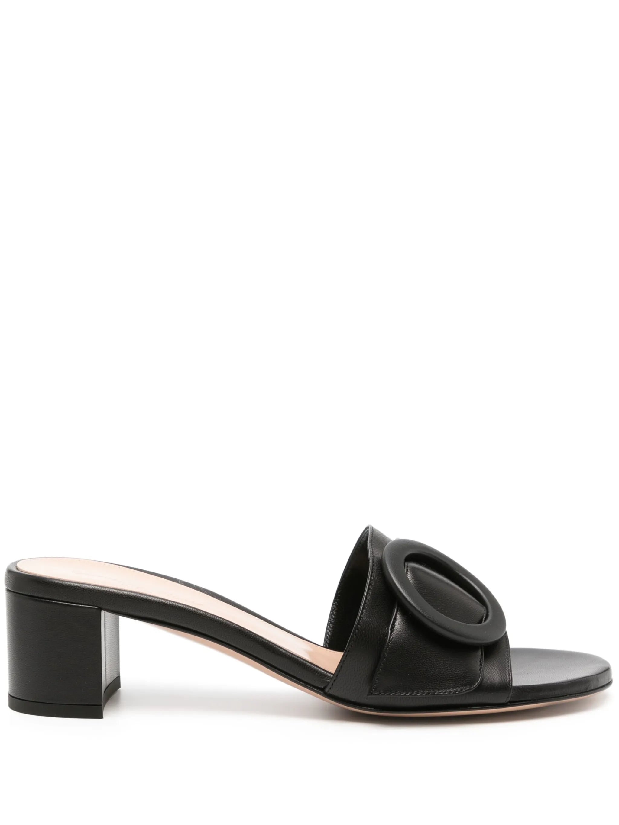 Venezia 45mm leather mules