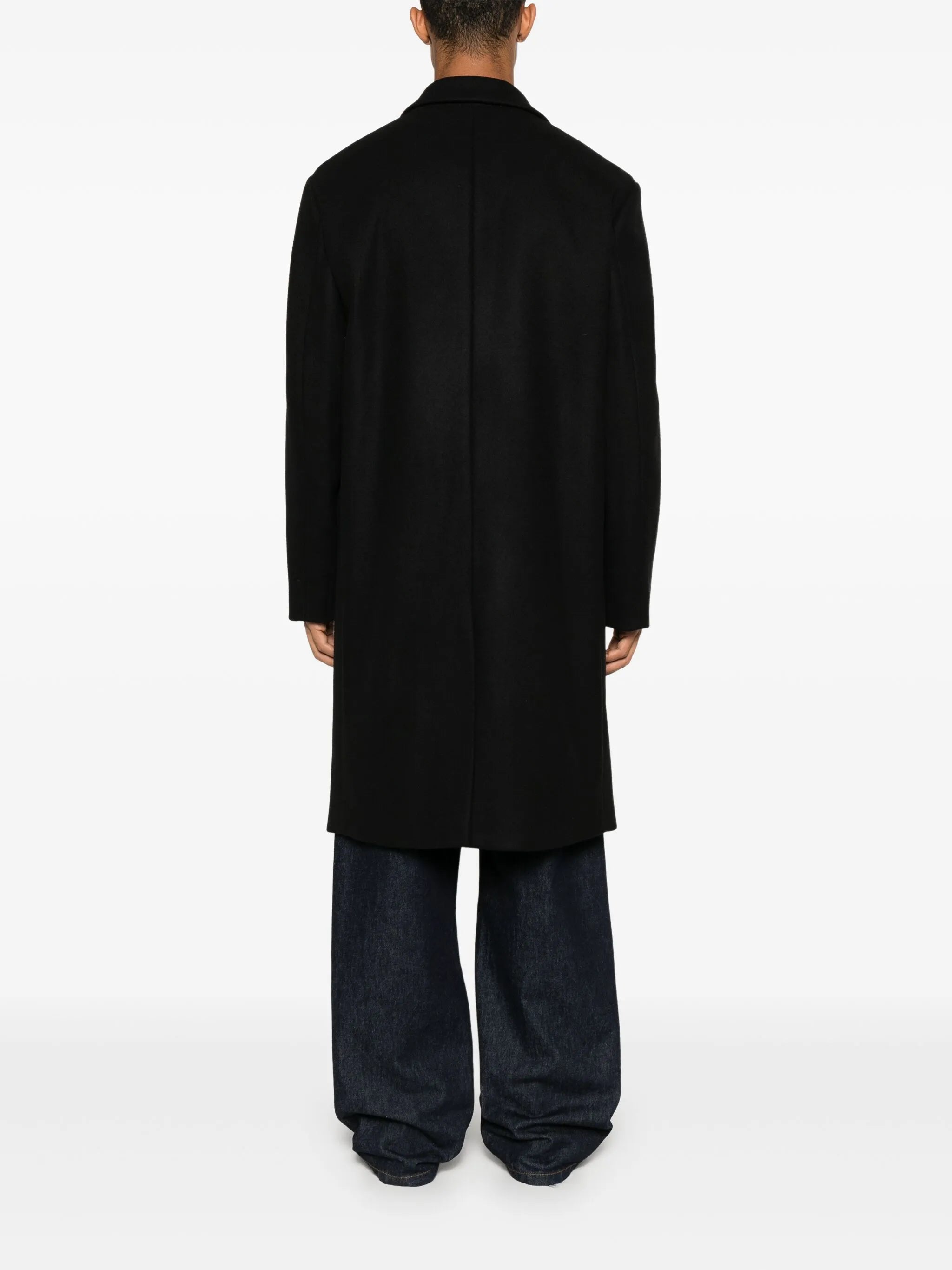 single-breasted coat