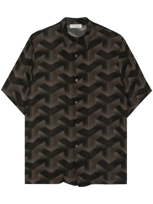 Clasen graphic-print shirt
