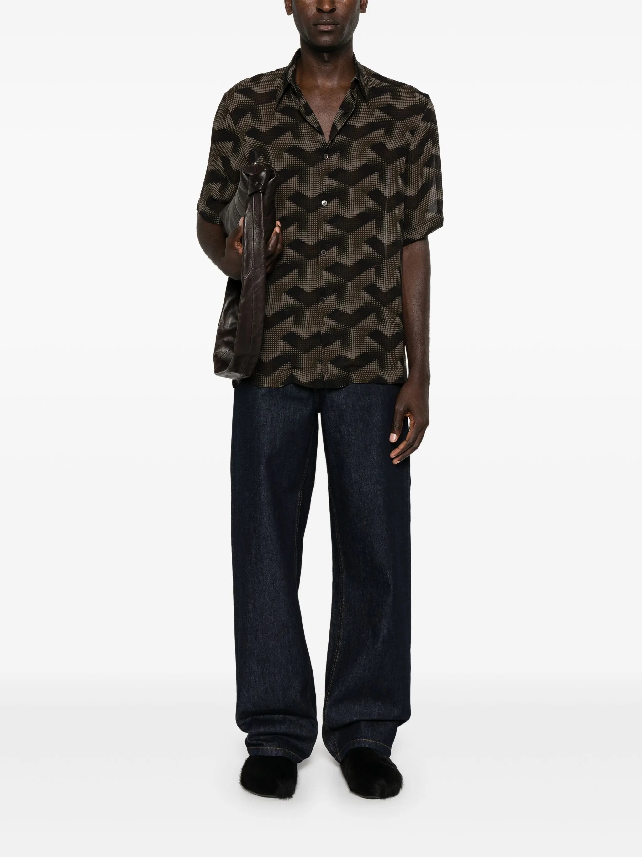 Clasen graphic-print shirt