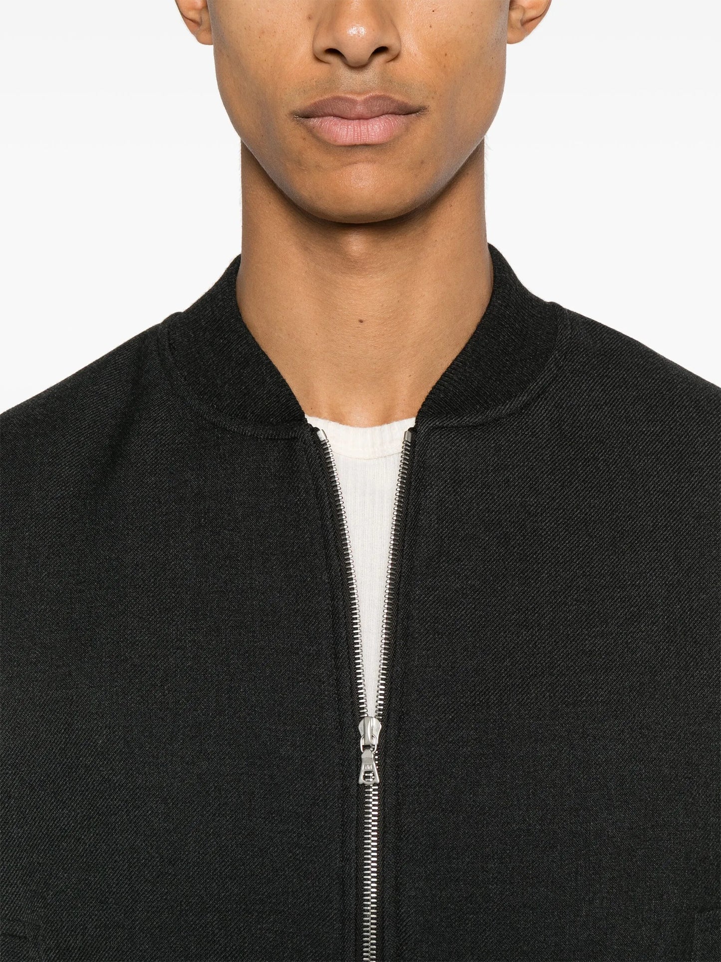 wool bomber jacket