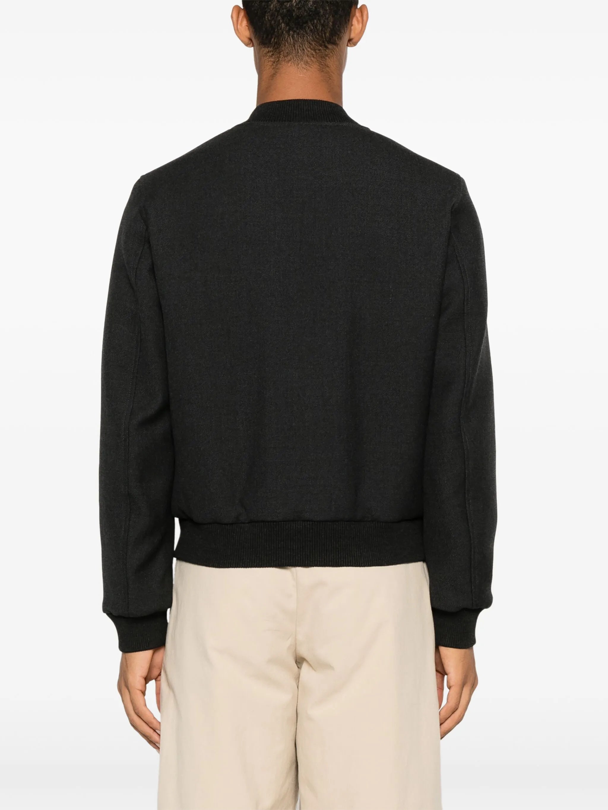 wool bomber jacket