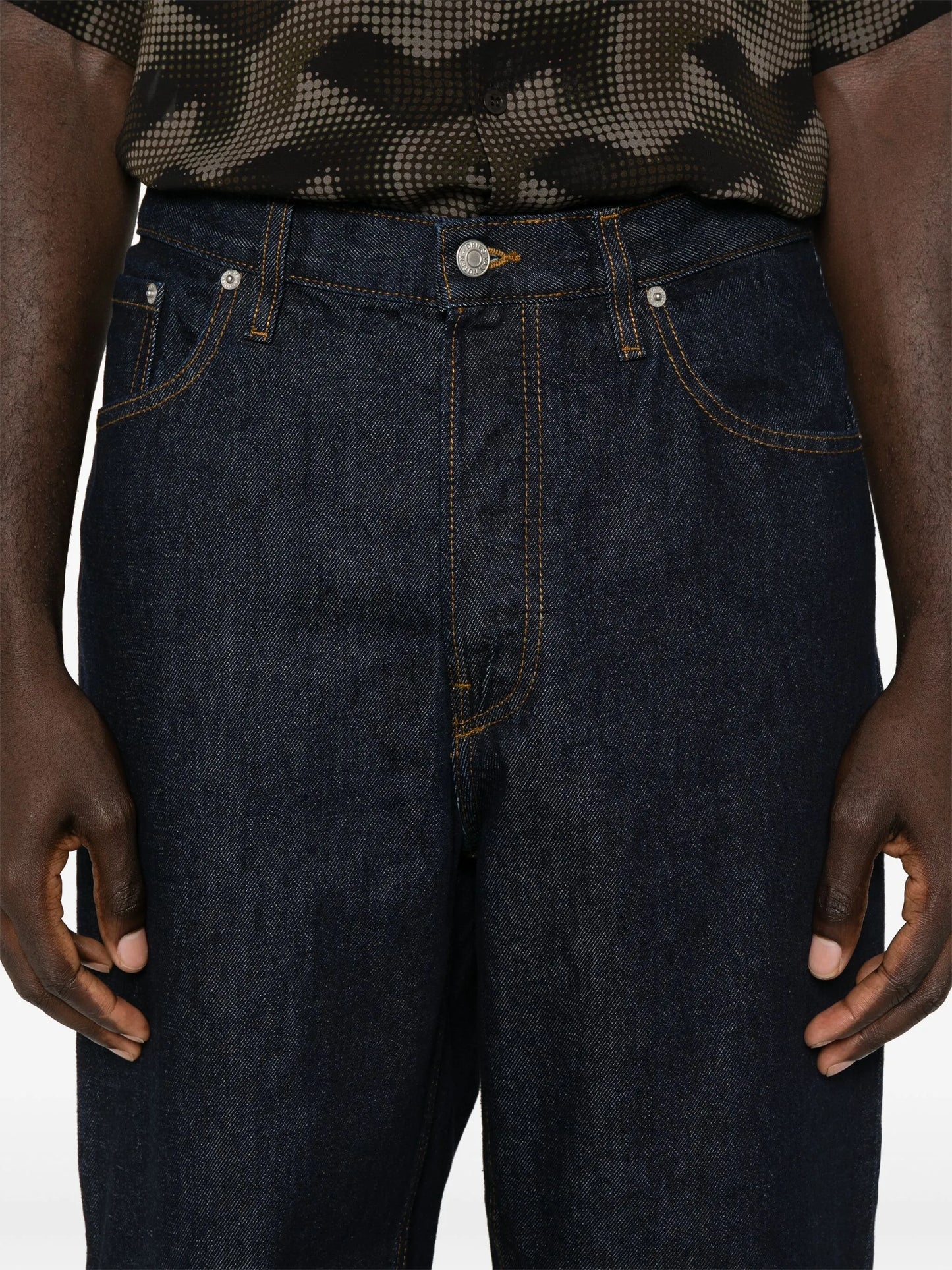 Pine straight-leg jeans