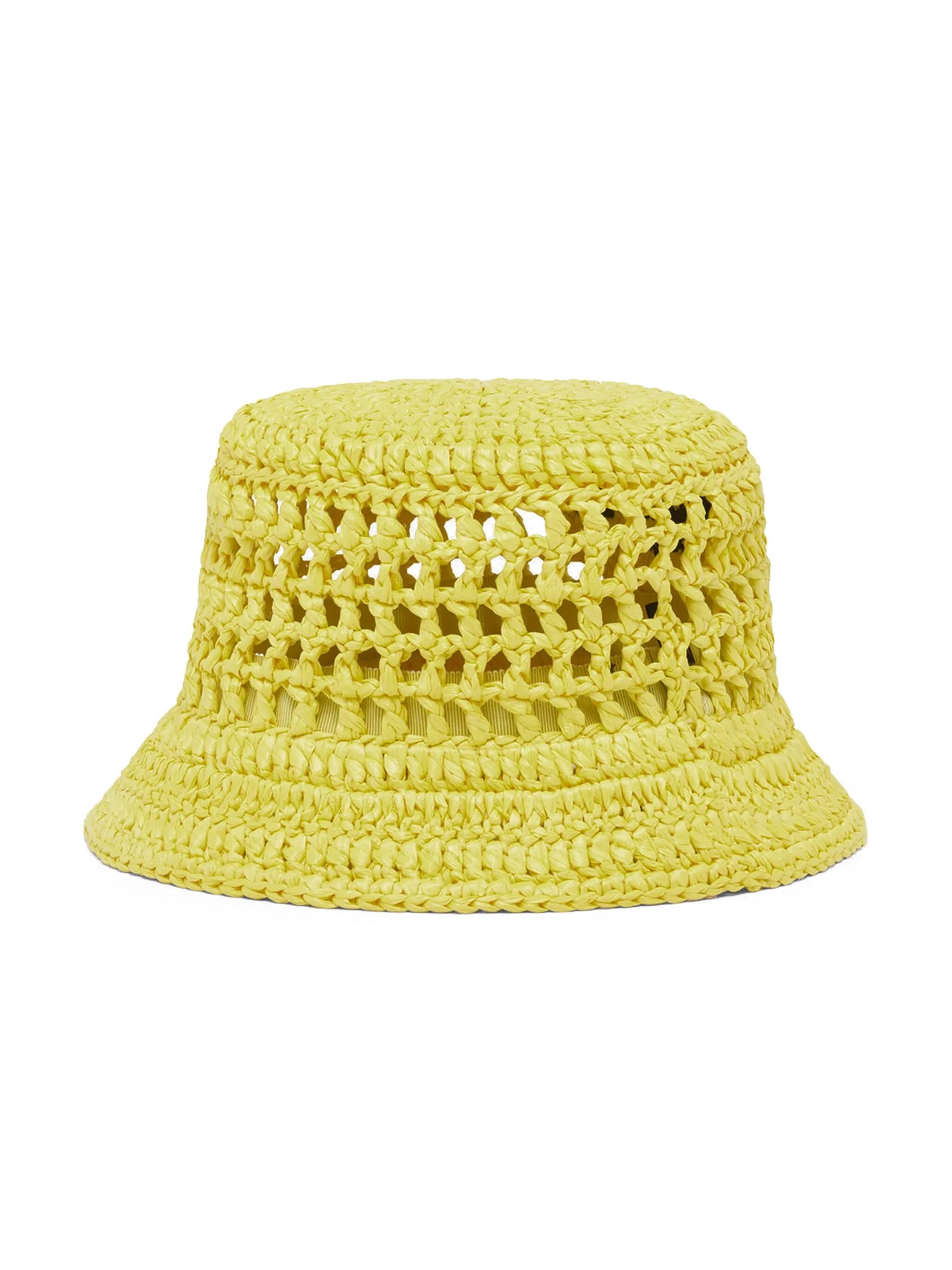 logo-embroidered bucket hat