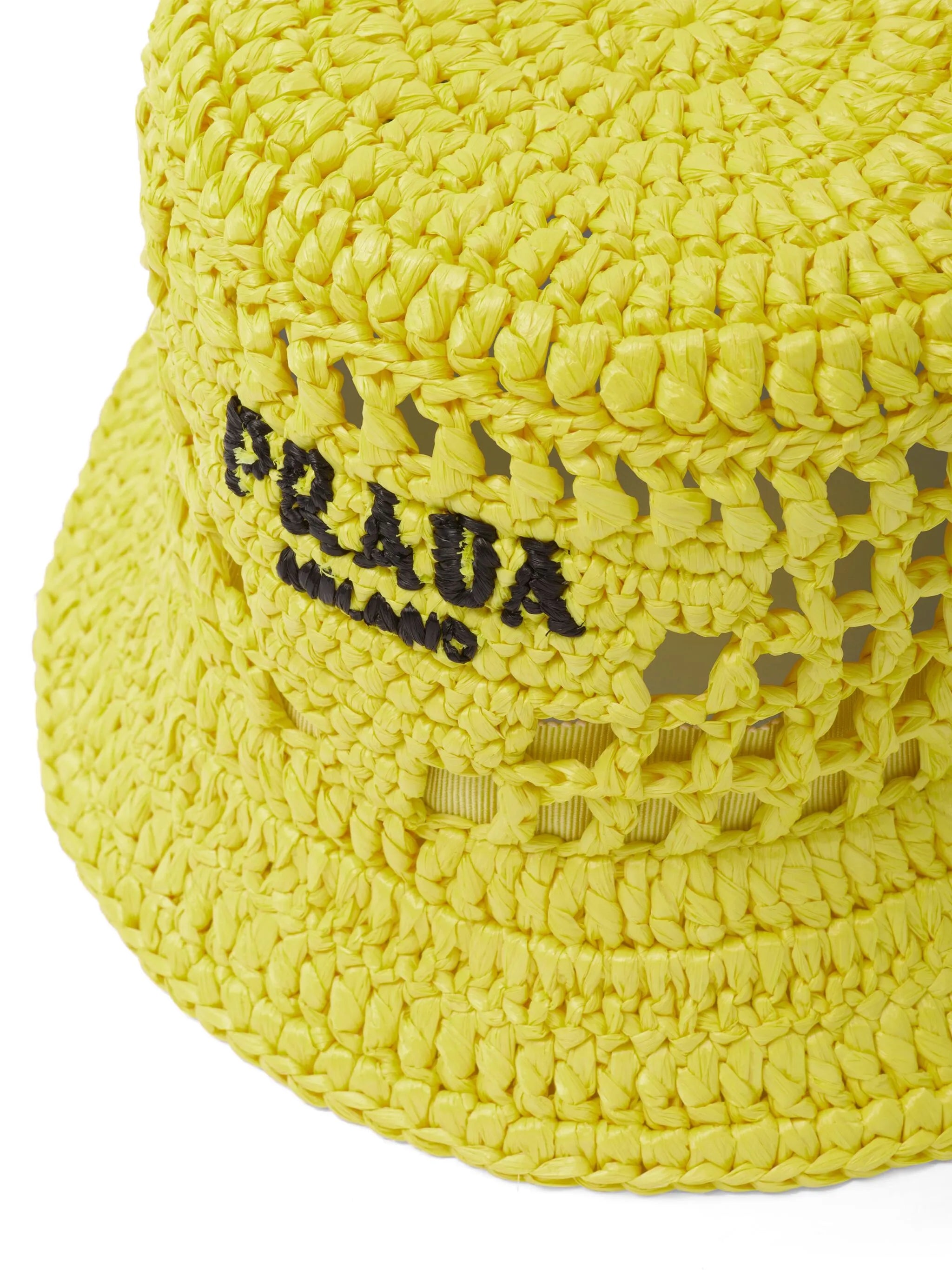logo-embroidered bucket hat