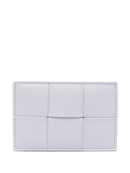 Cassette leather card holder