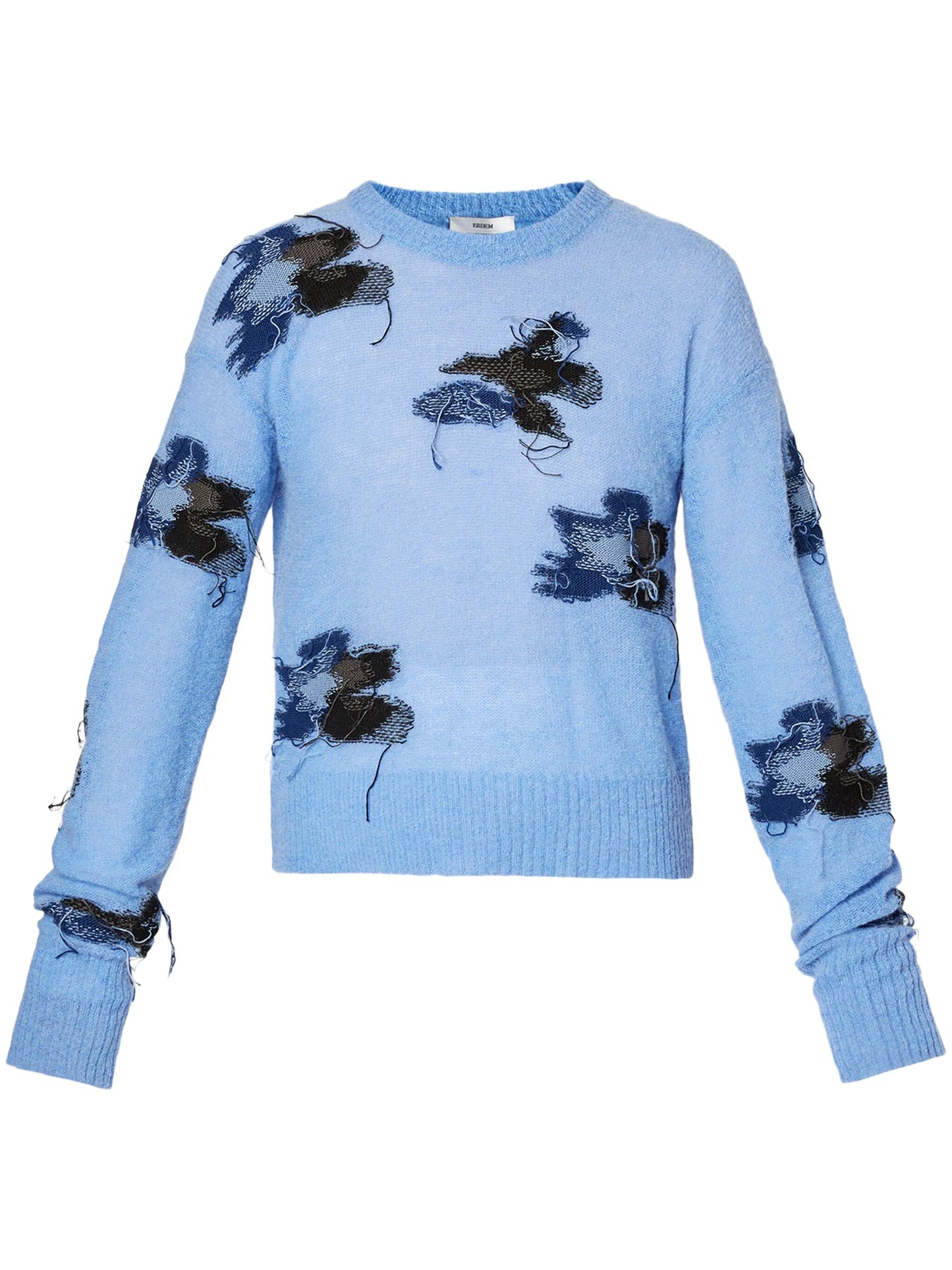 intarsia-knit jumper