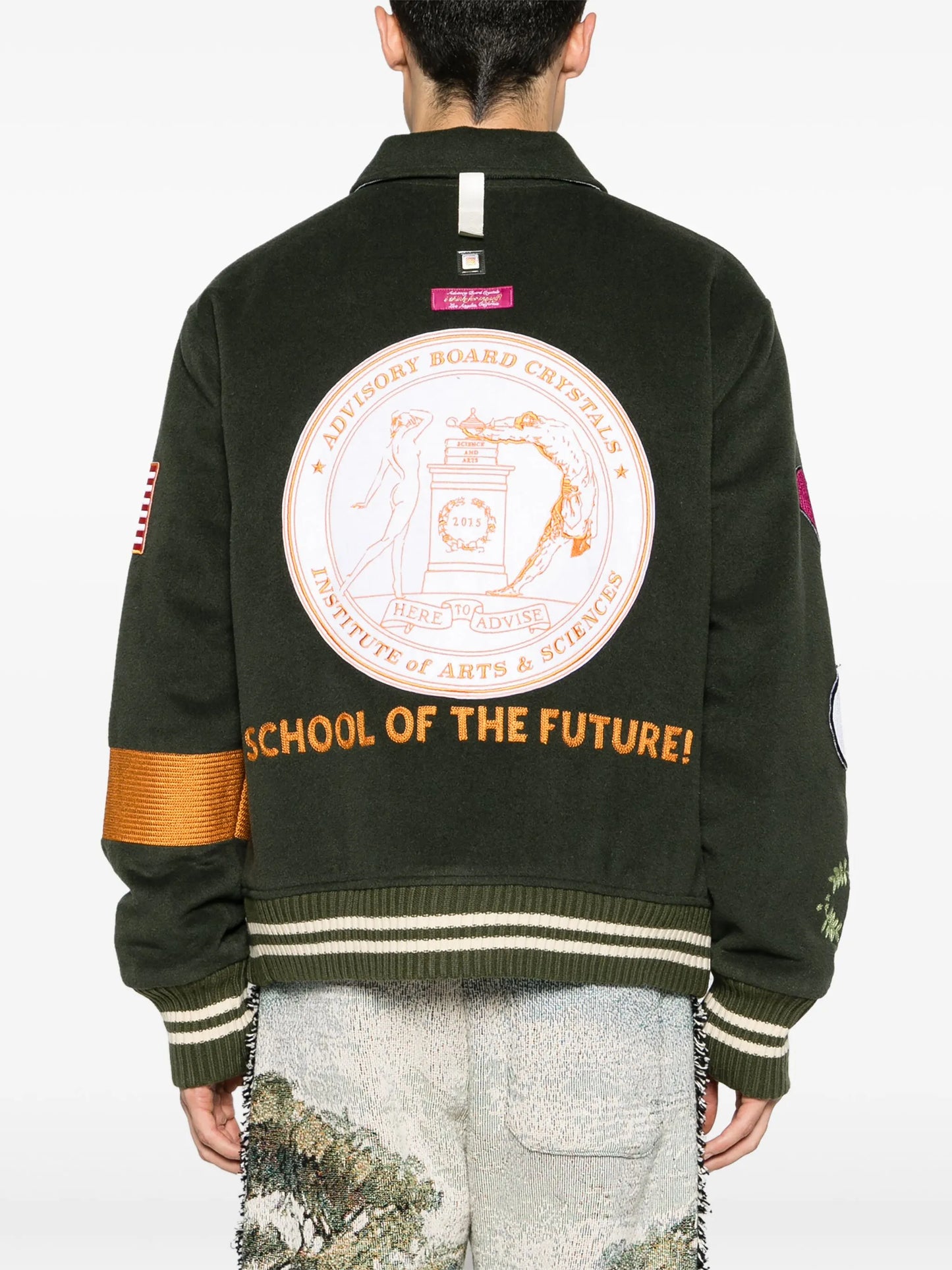 Blanket Varsity fleece bomber jacket
