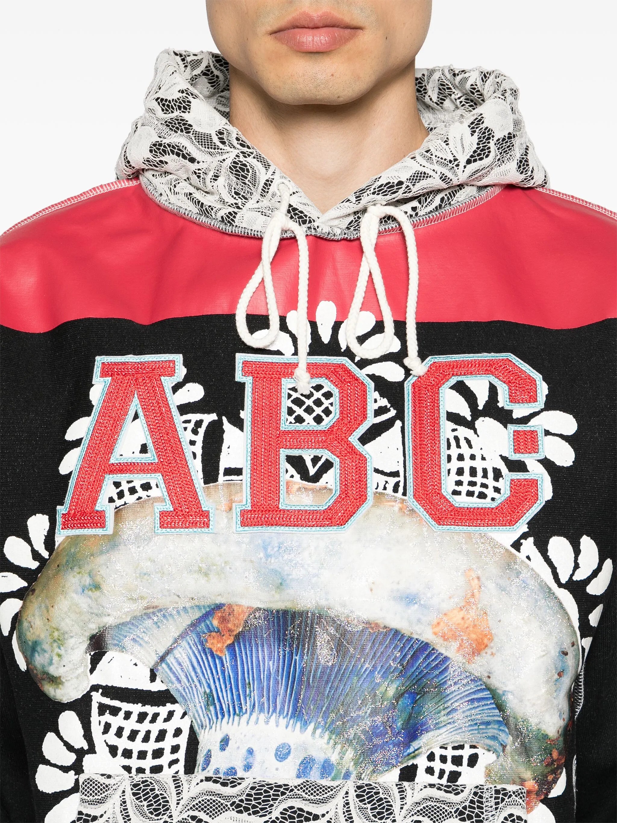 Home Team Welcome drawstring hoodie