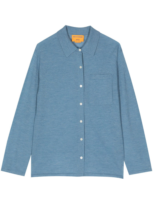 Showtime cashmere buttoned shirt