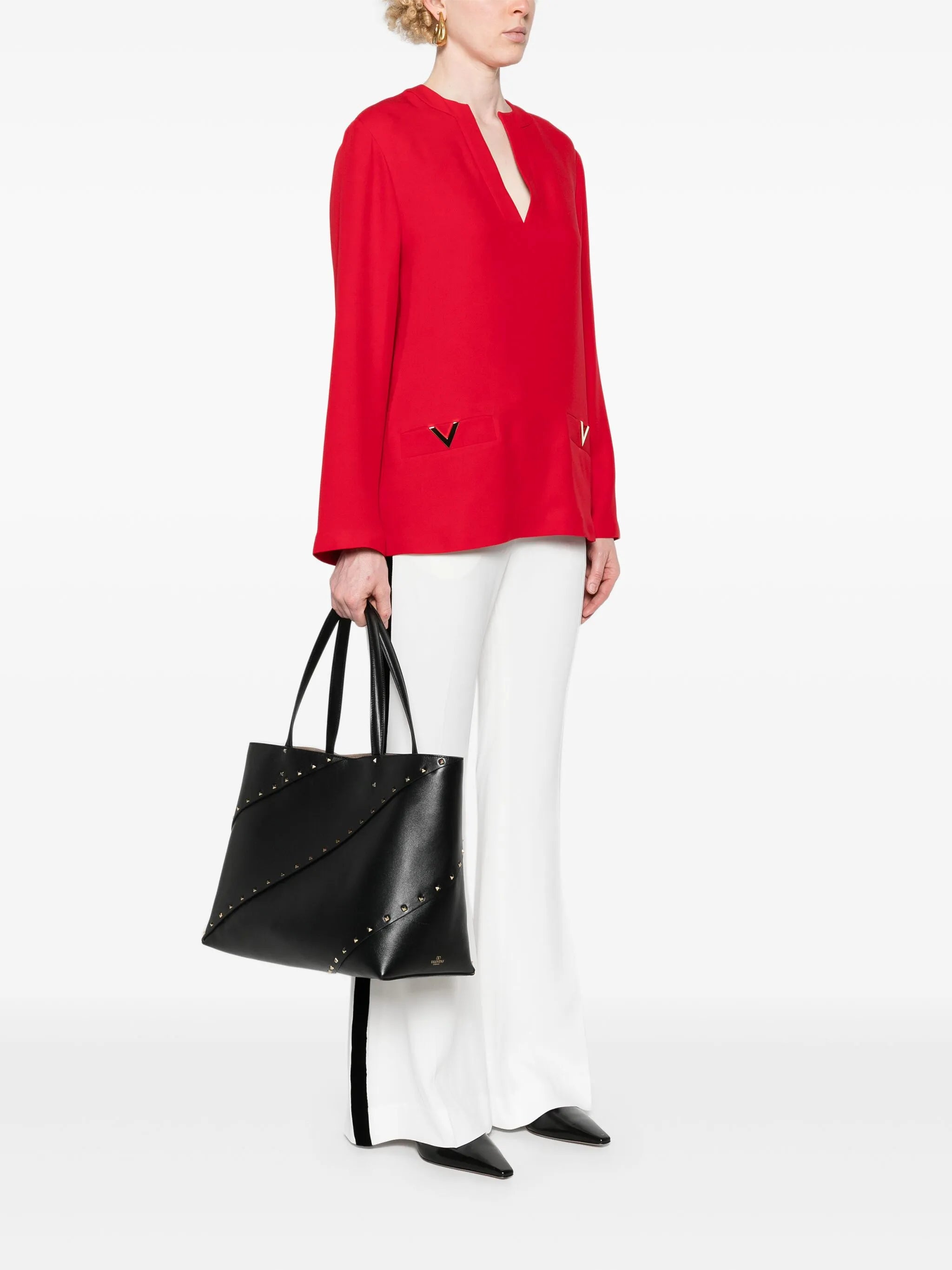 large Rockstud tote bag