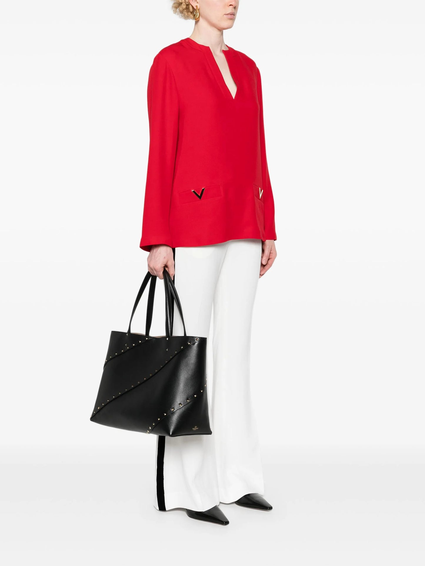 large Rockstud tote bag