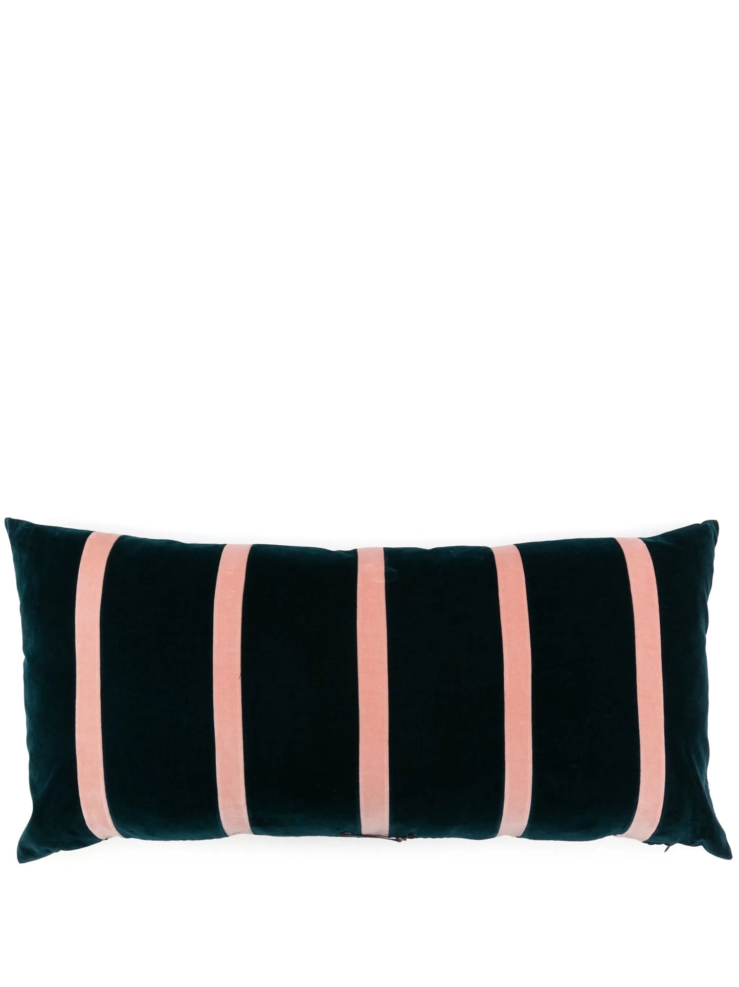 Pippa striped velvet cushion (40 x 80cm)