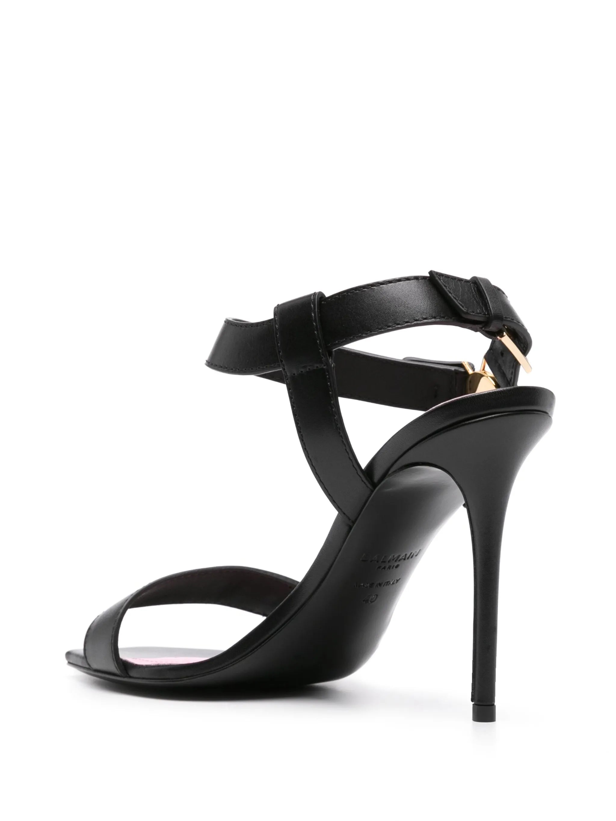 Eva 95mm leather sandals