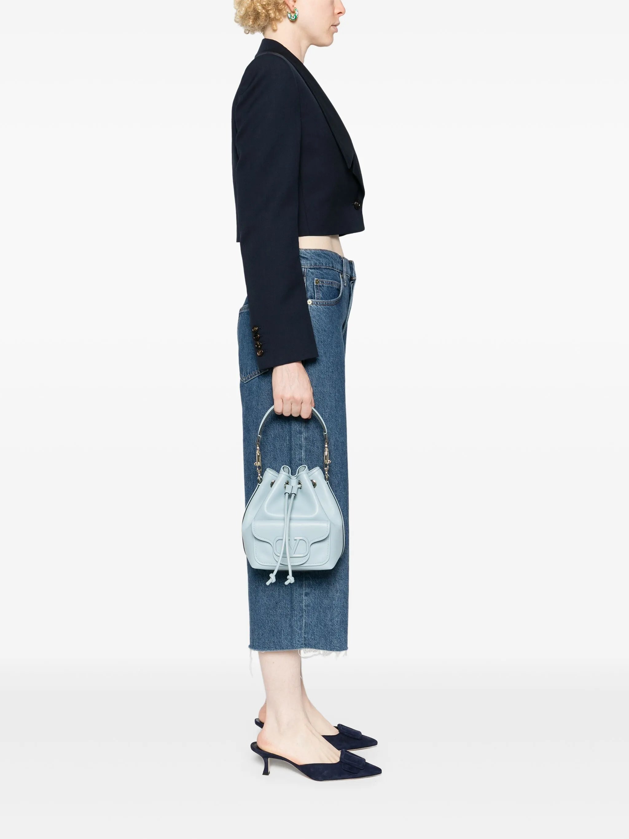 Locò leather bucket bag