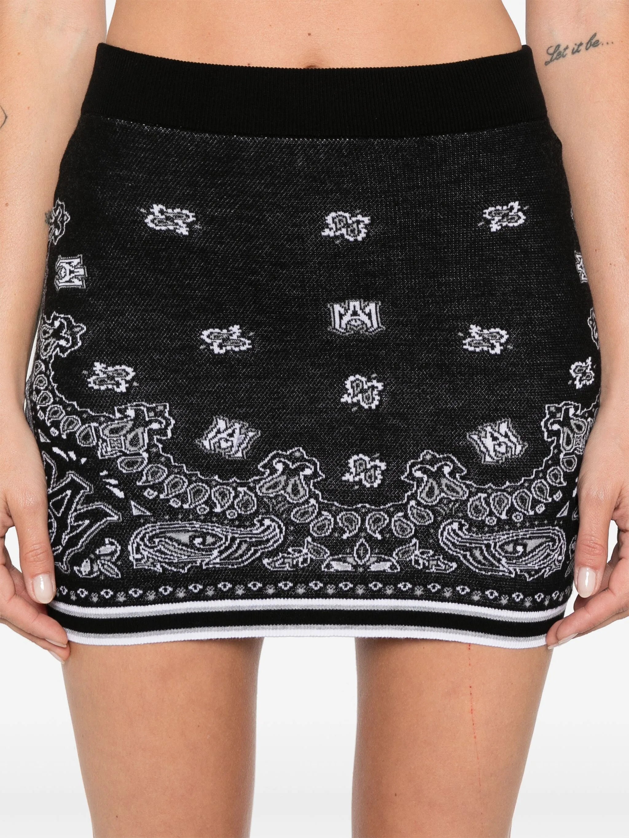 bandana mini skirt