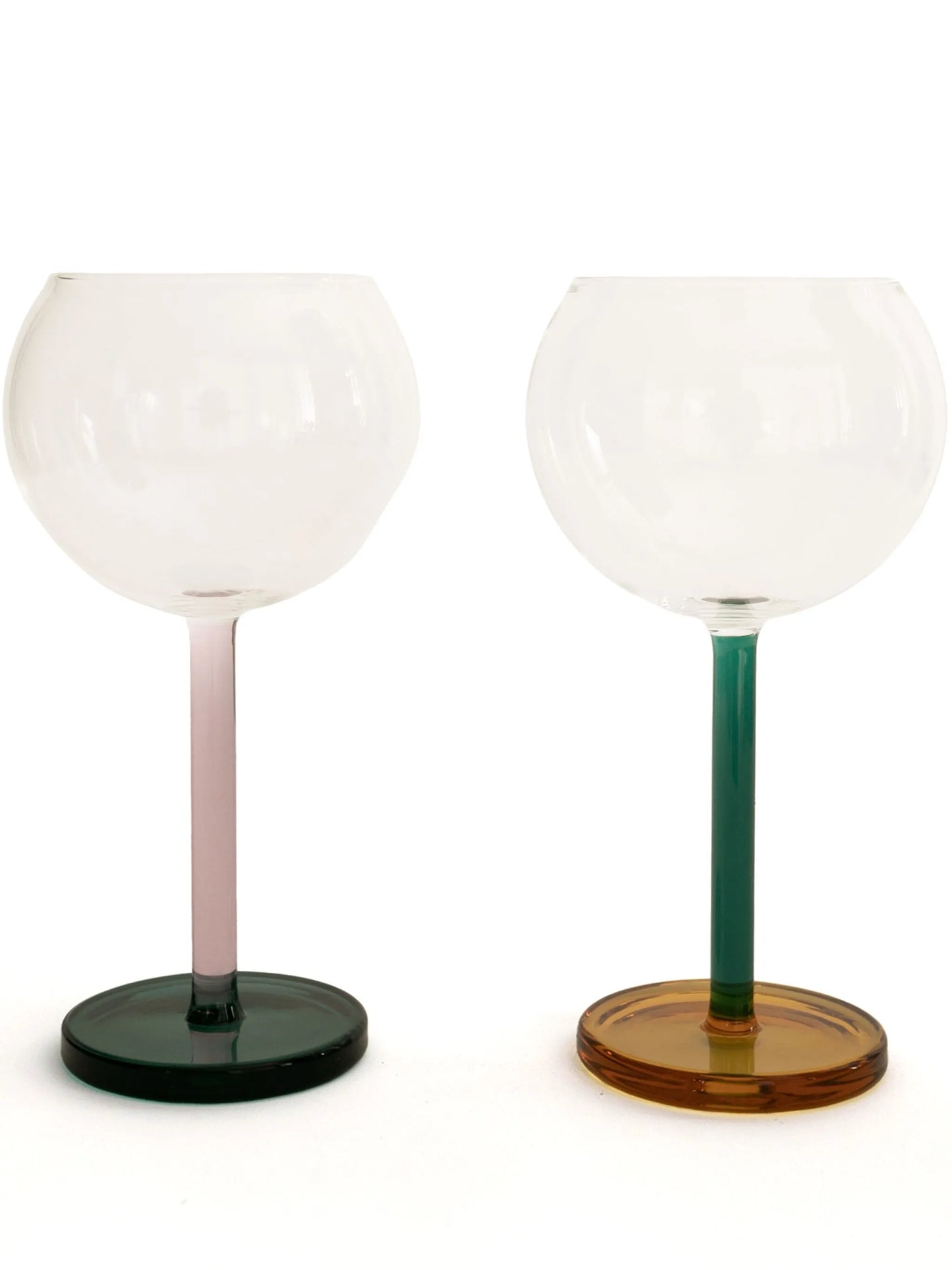 Bilboquet translucent wine glasses (set of two)