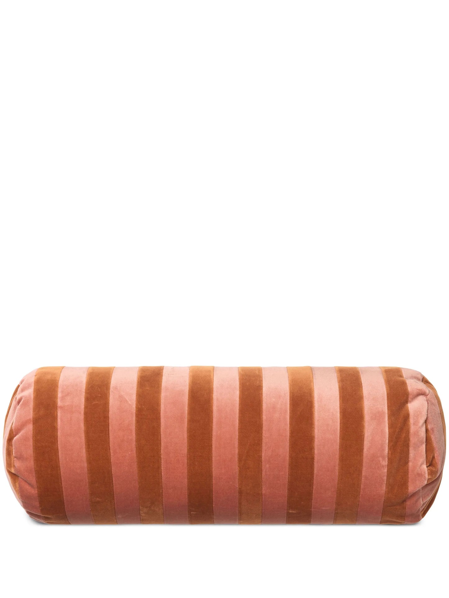 Bolster Stripe velvet cushion (20cm x 60cm)