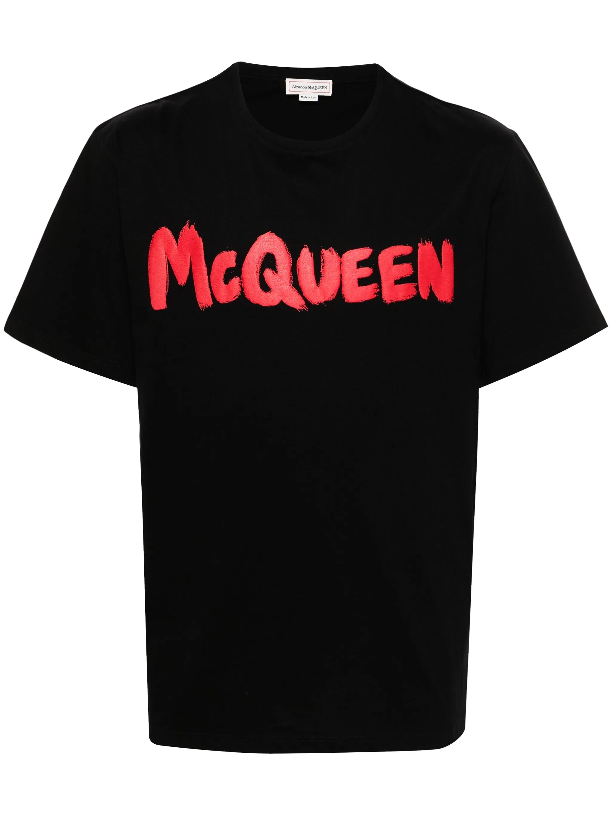 logo graffiti-print t-shirt