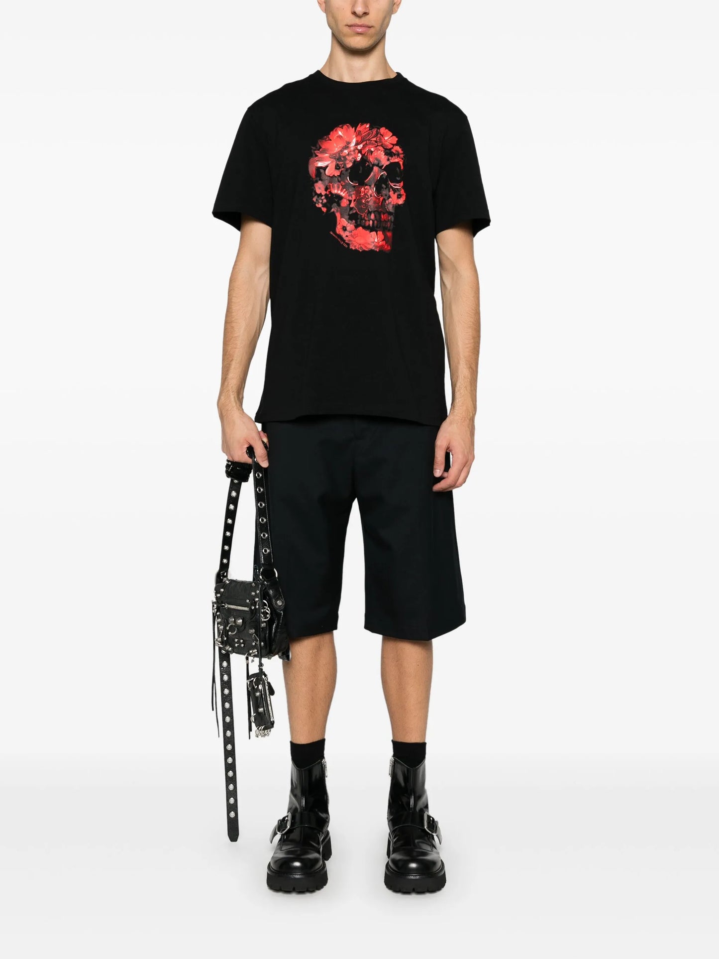 Wax Flower Skull T-shirt