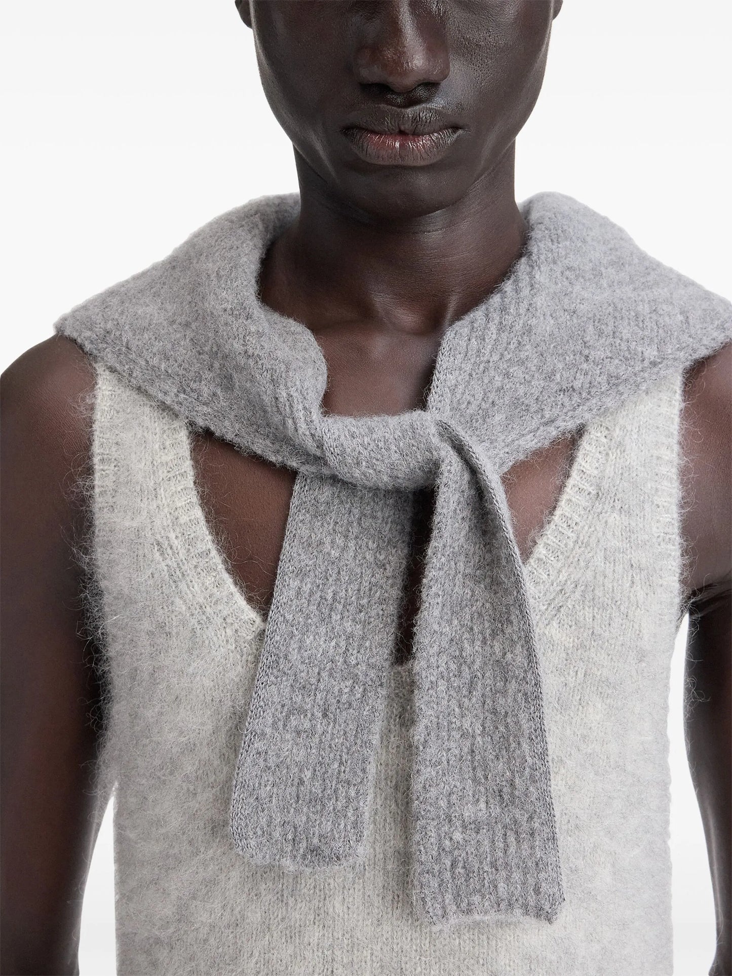 Le Chale Gros Grain scarf