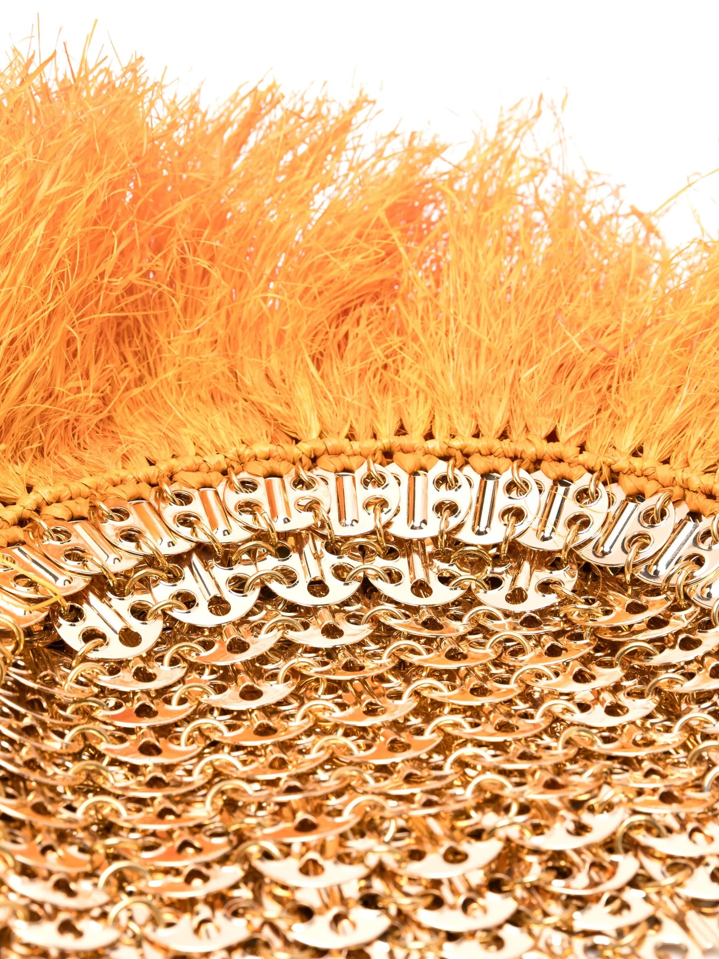 1969 Moon fringe-detail tote bag