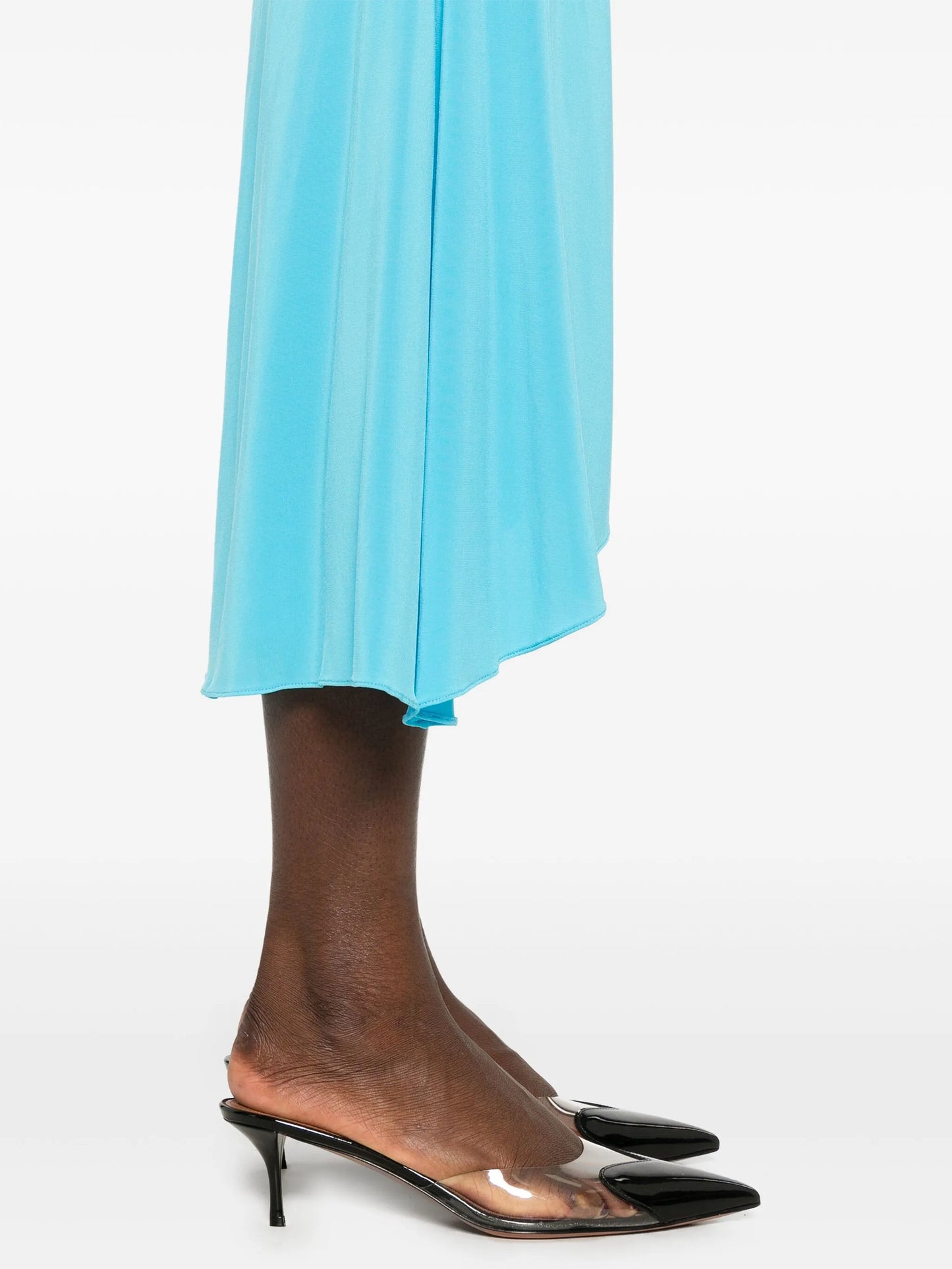 bodycon draped dress
