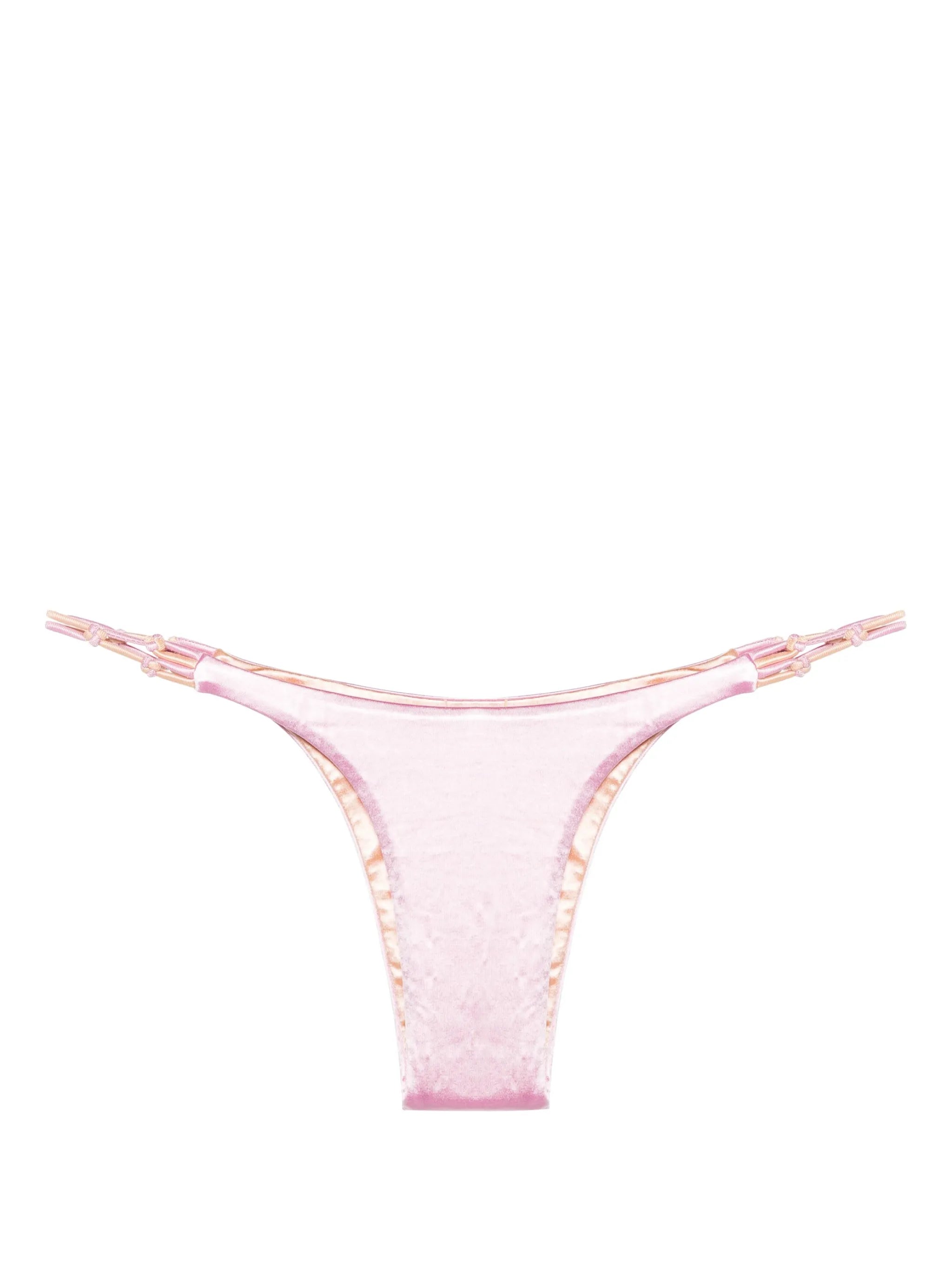 Grand satin bikini bottoms
