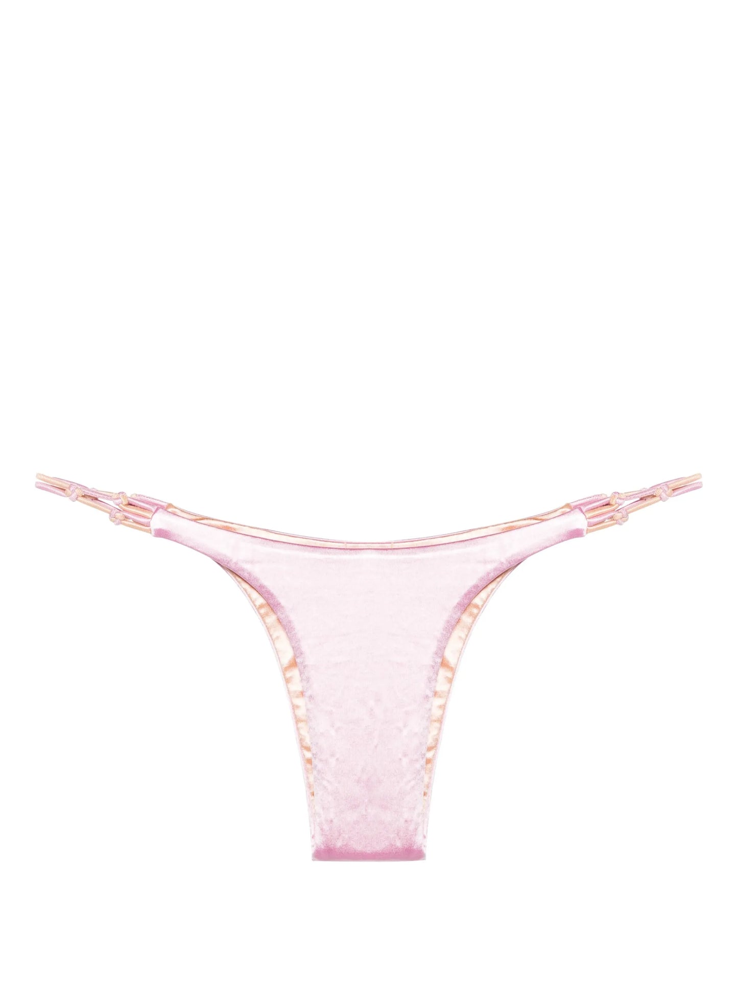 Grand satin bikini bottoms