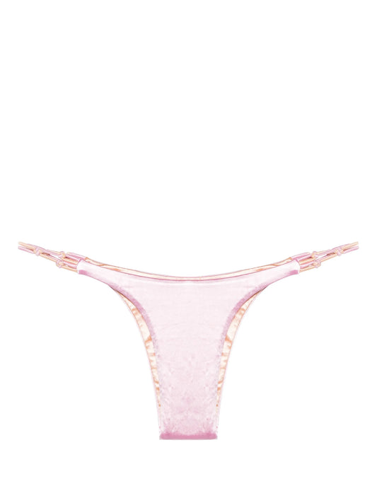 Grand satin bikini bottoms