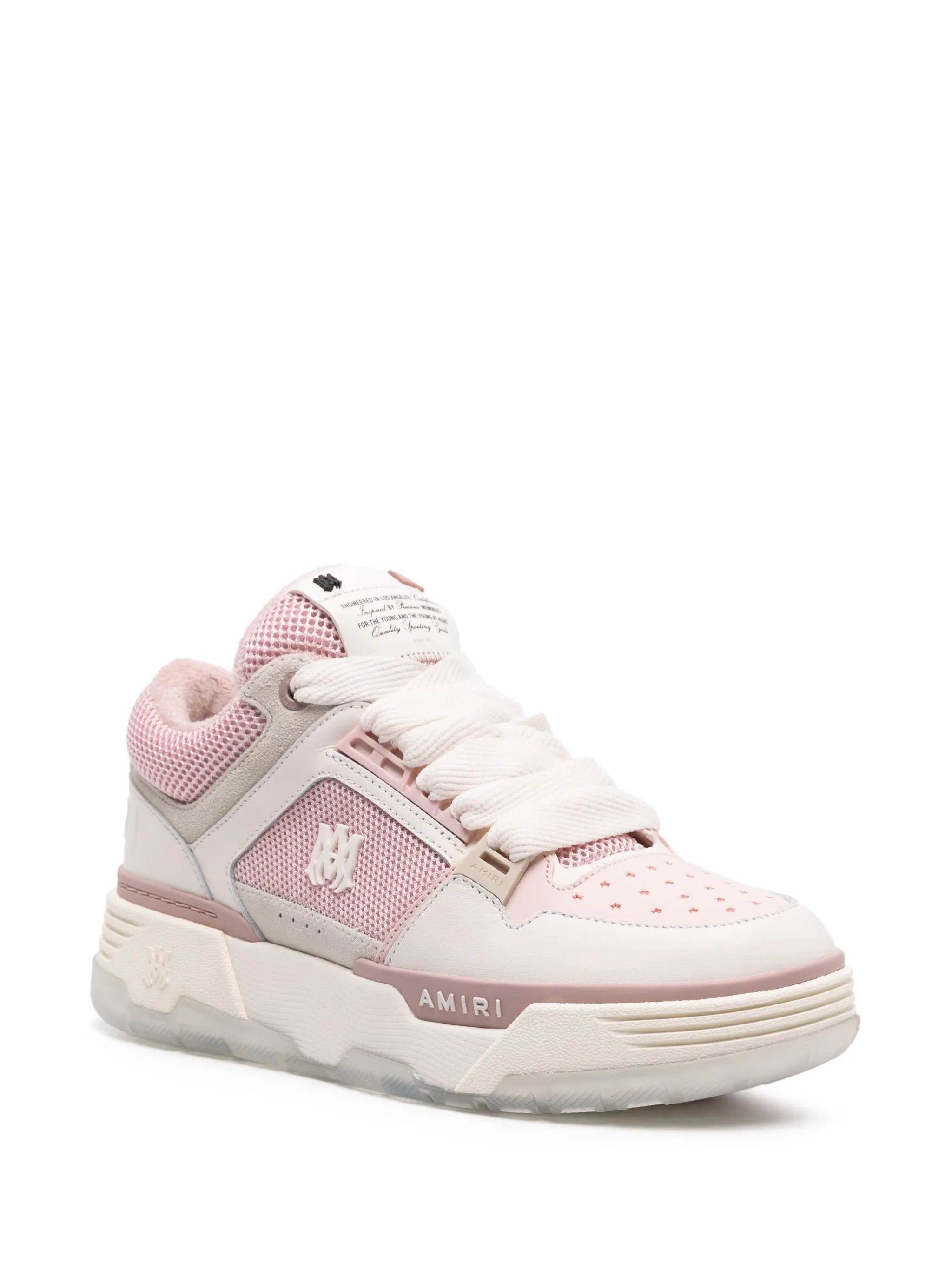 MA-1 panelled chunky sneakers