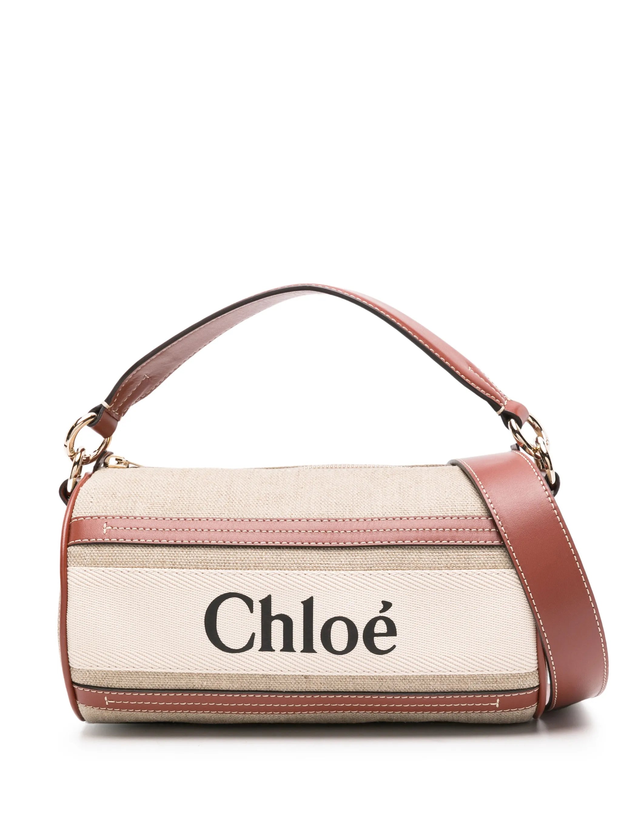 Woody canvas crossbody bag
