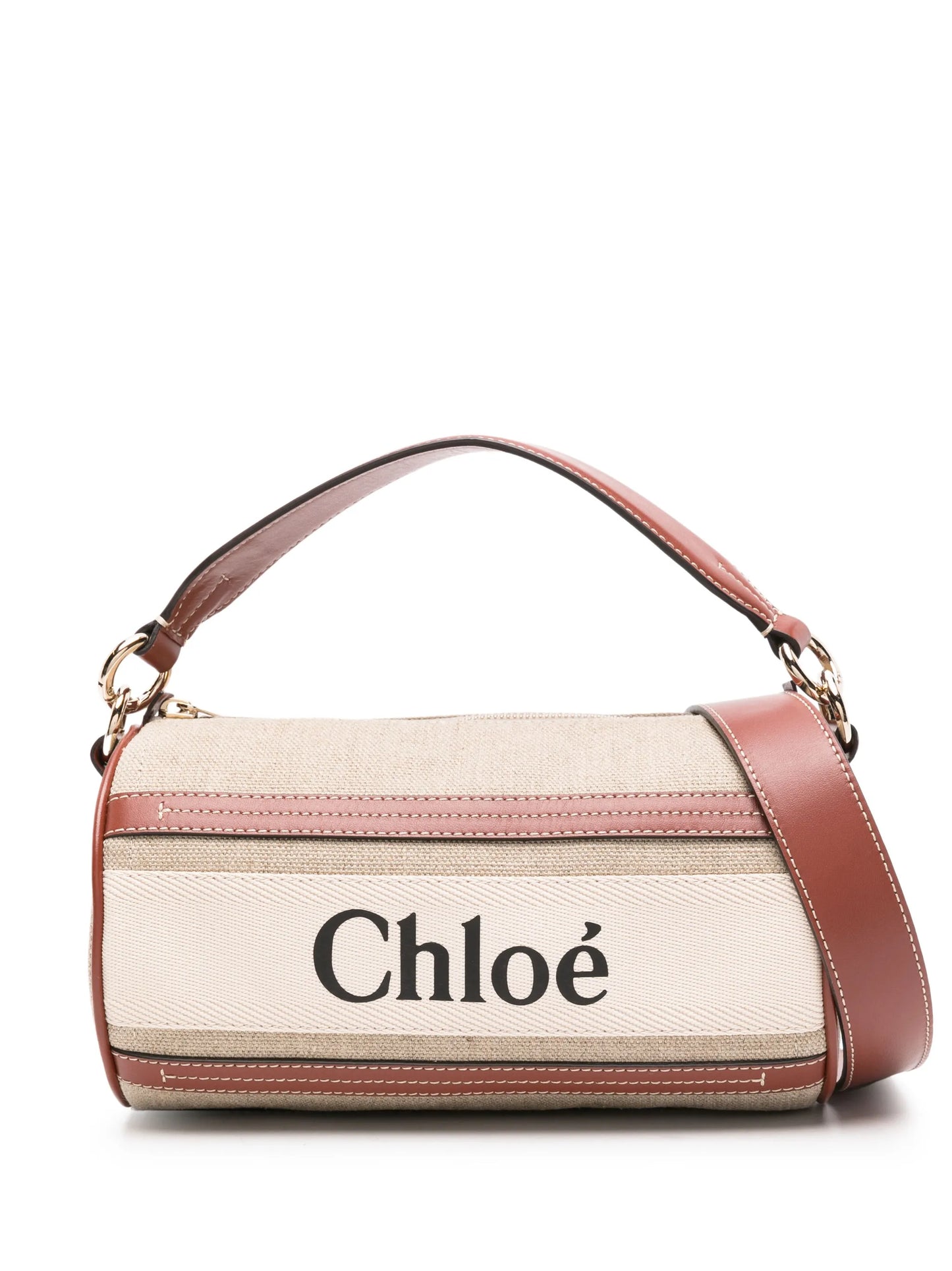 Woody canvas crossbody bag