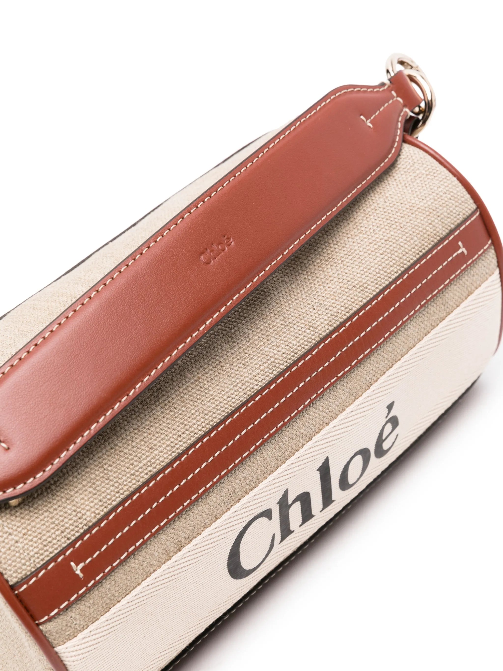 Woody canvas crossbody bag