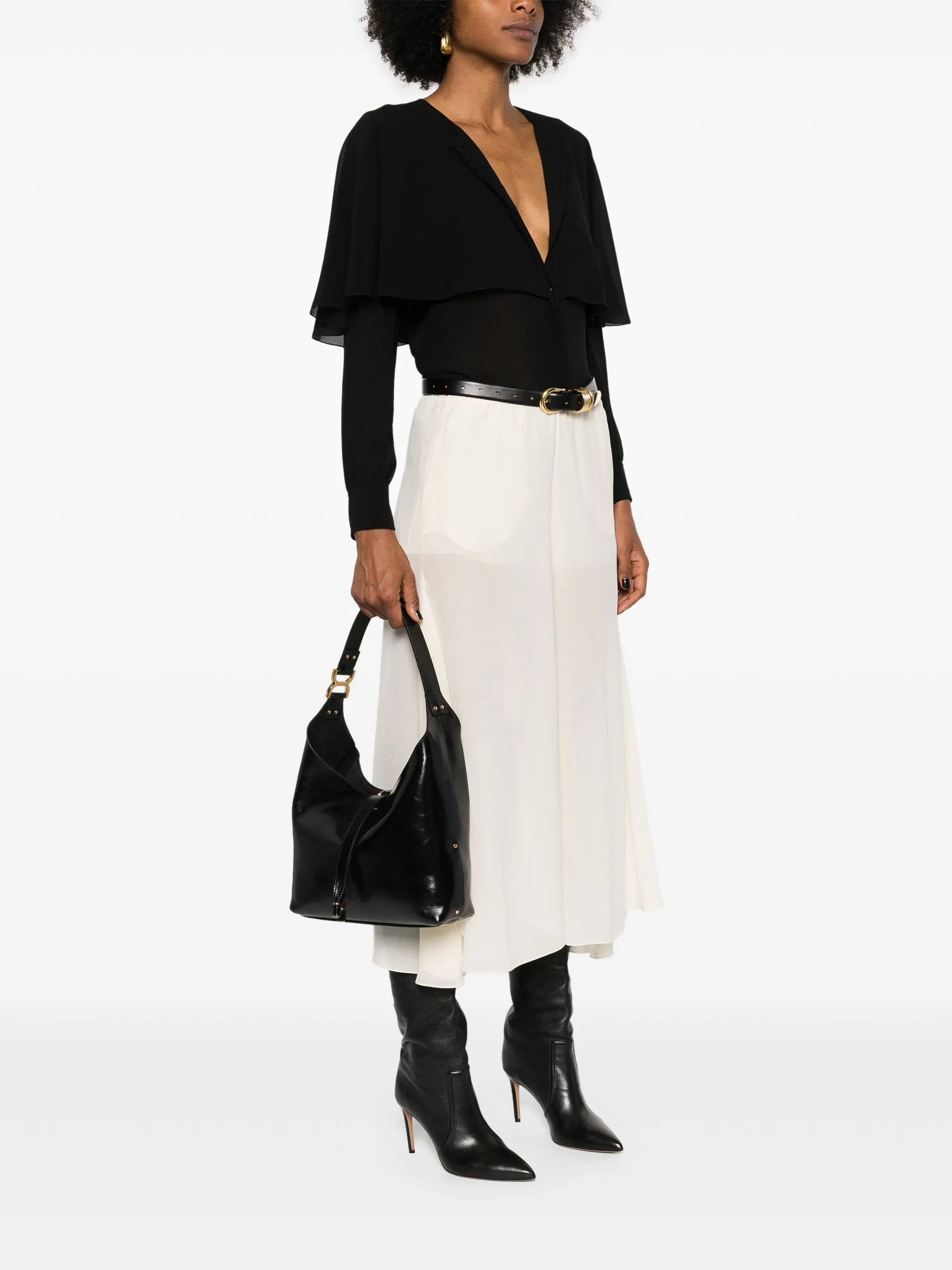 Marcie leather tote bag