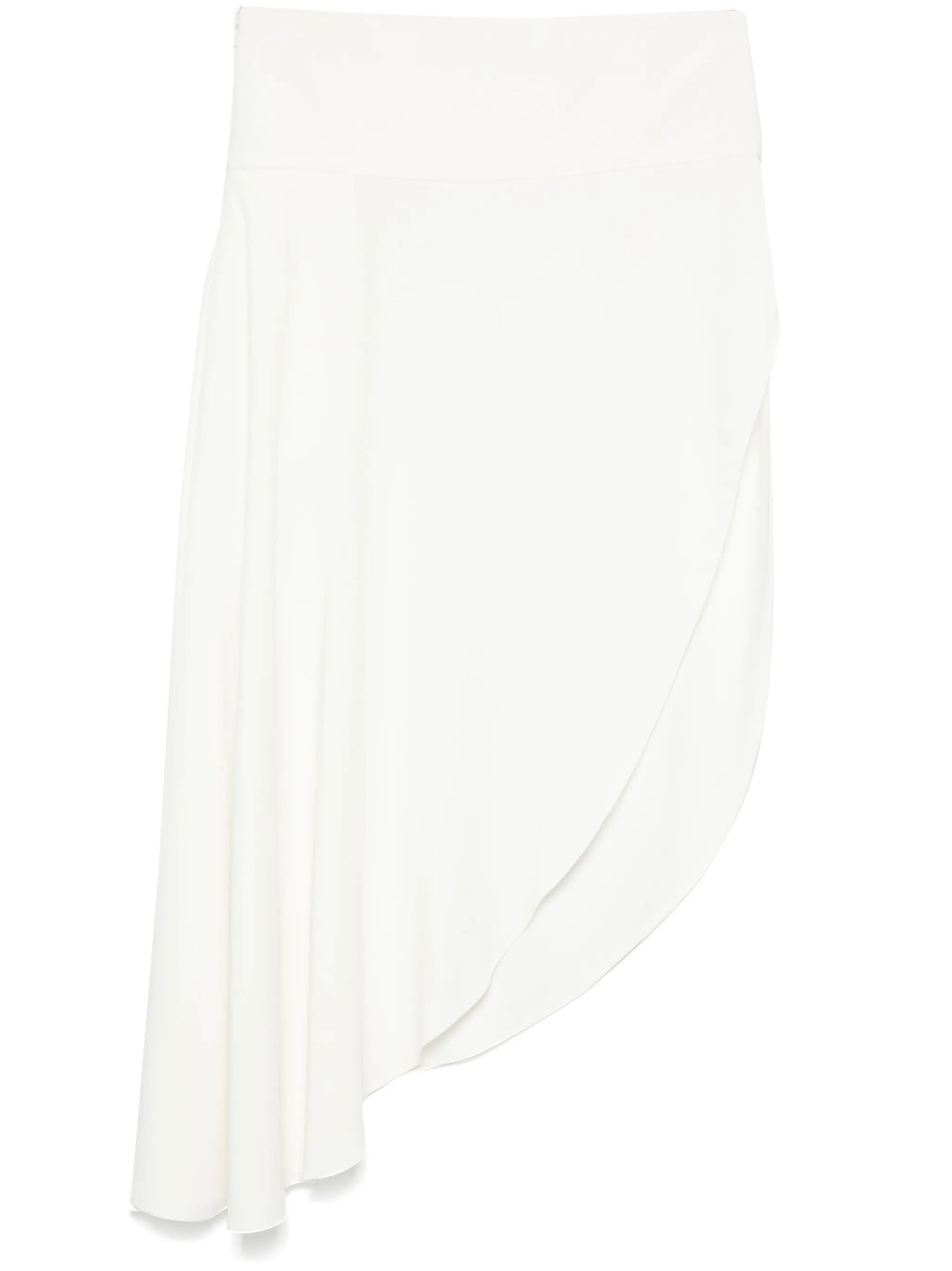 asymmetric midi skirt