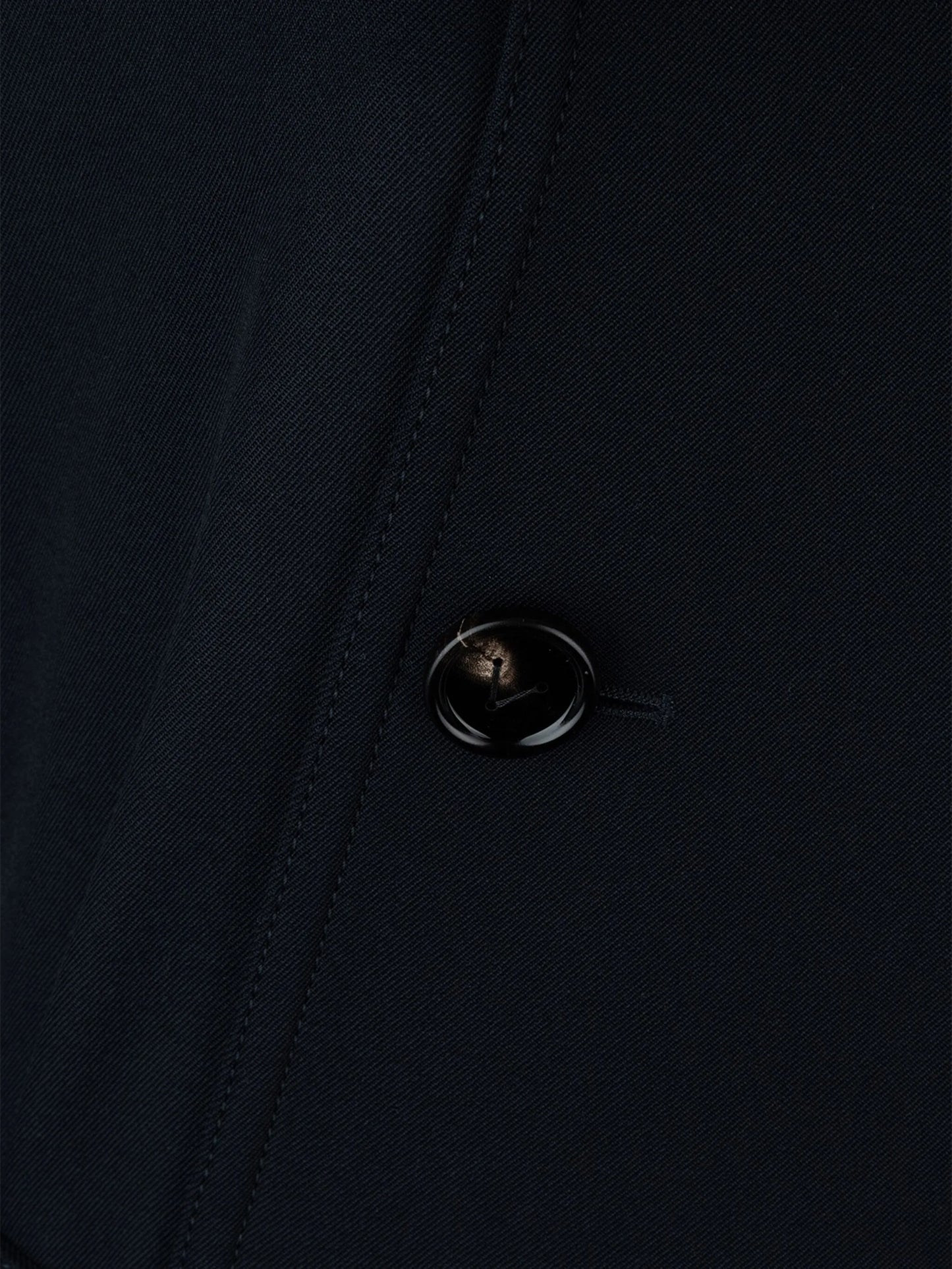 belted wool trench coat