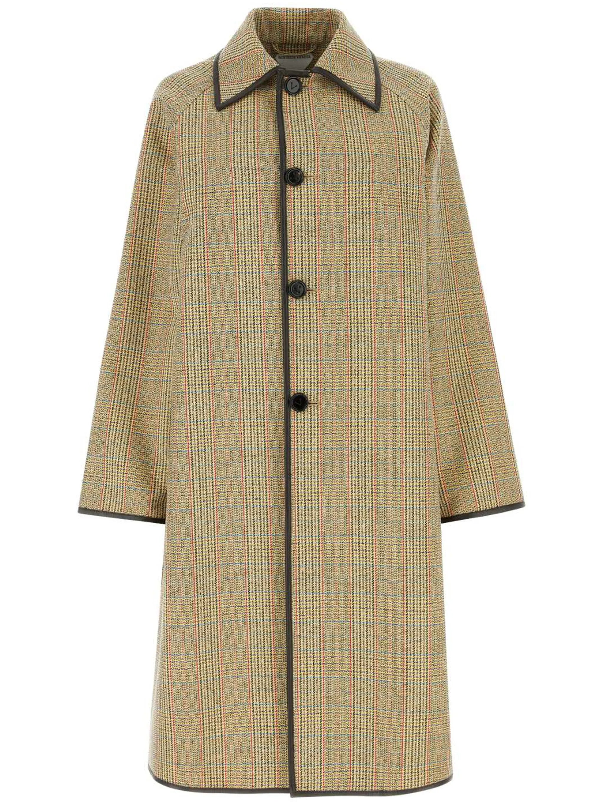 Prince of Wales check patterned coat
