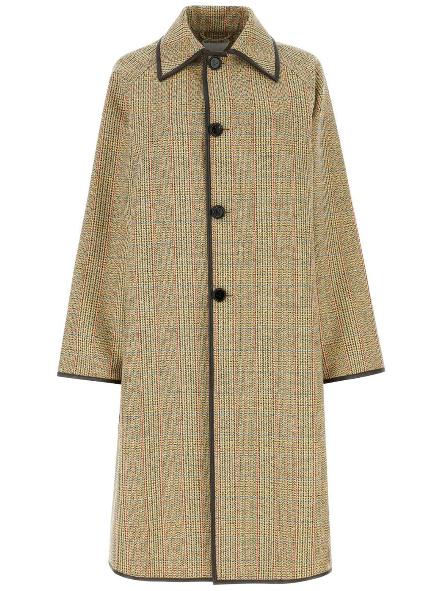 Prince of Wales check patterned coat