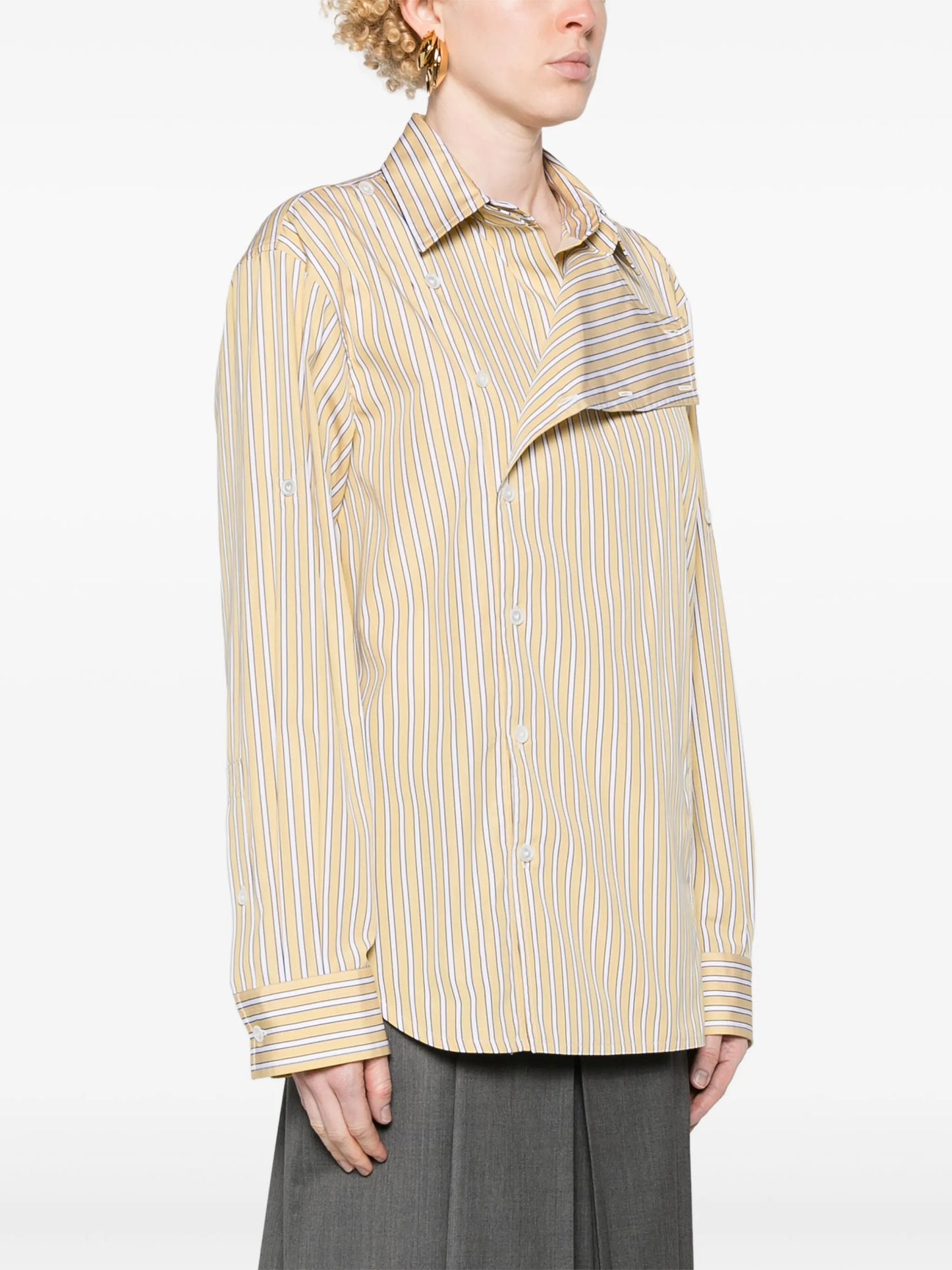 striped cotton shirt