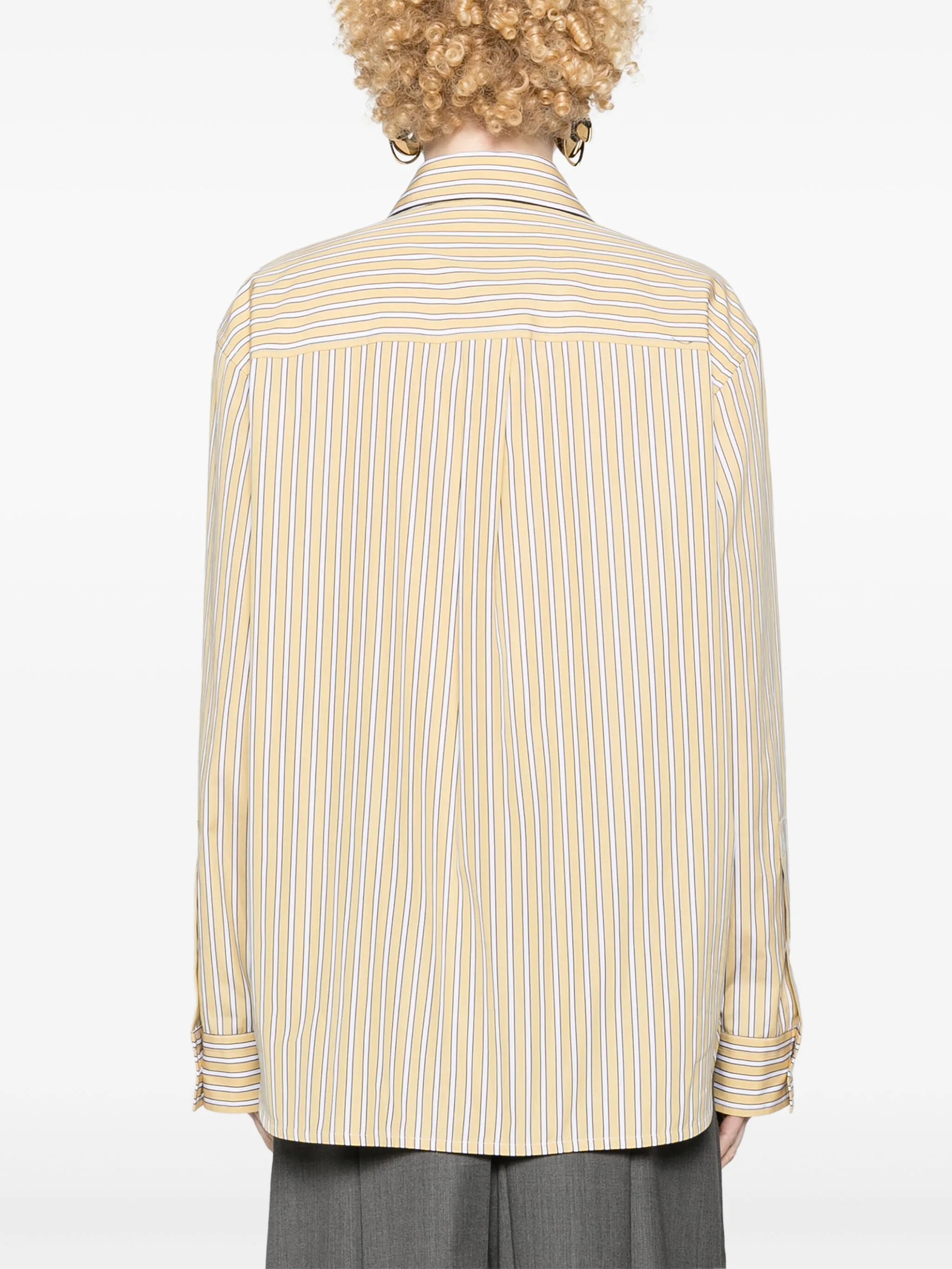 striped cotton shirt