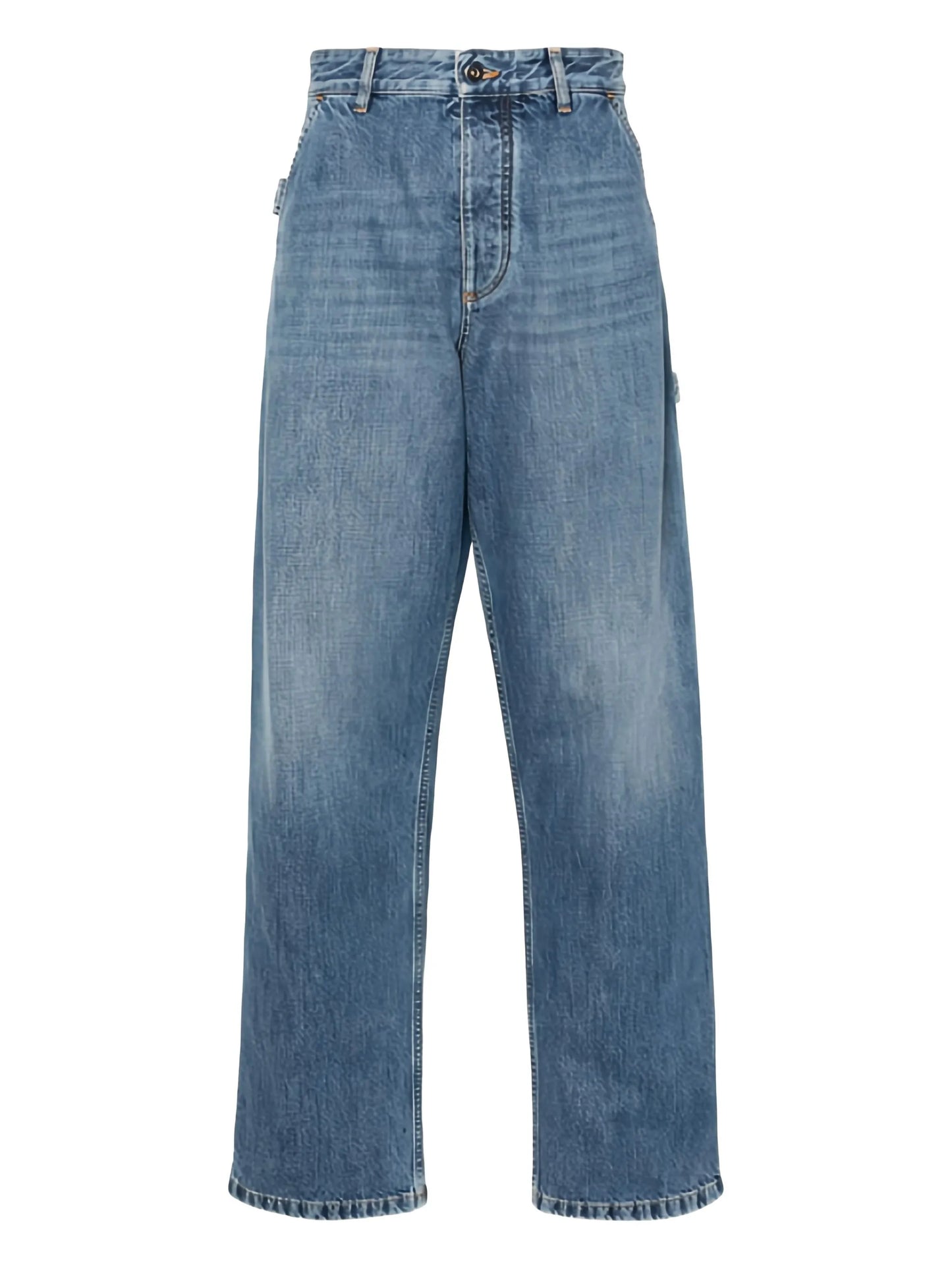 straight-leg cargo jeans