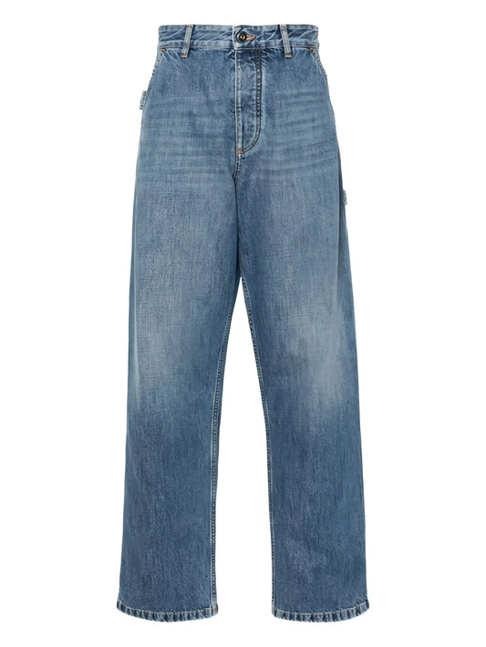 straight-leg cargo jeans
