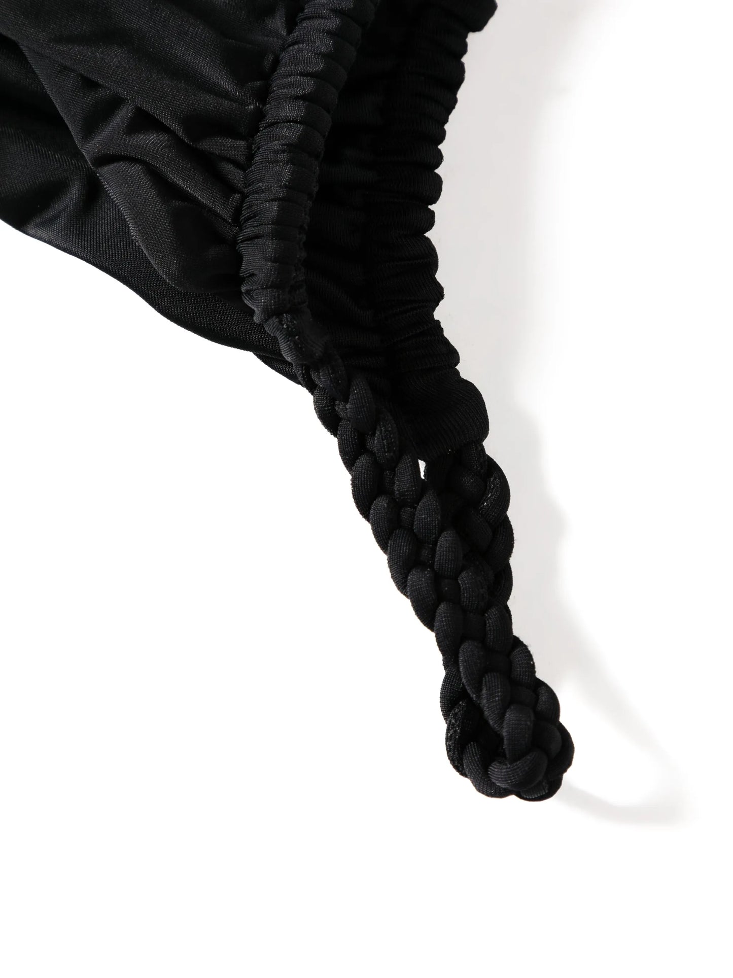 braid-detail reversible bikini bottoms
