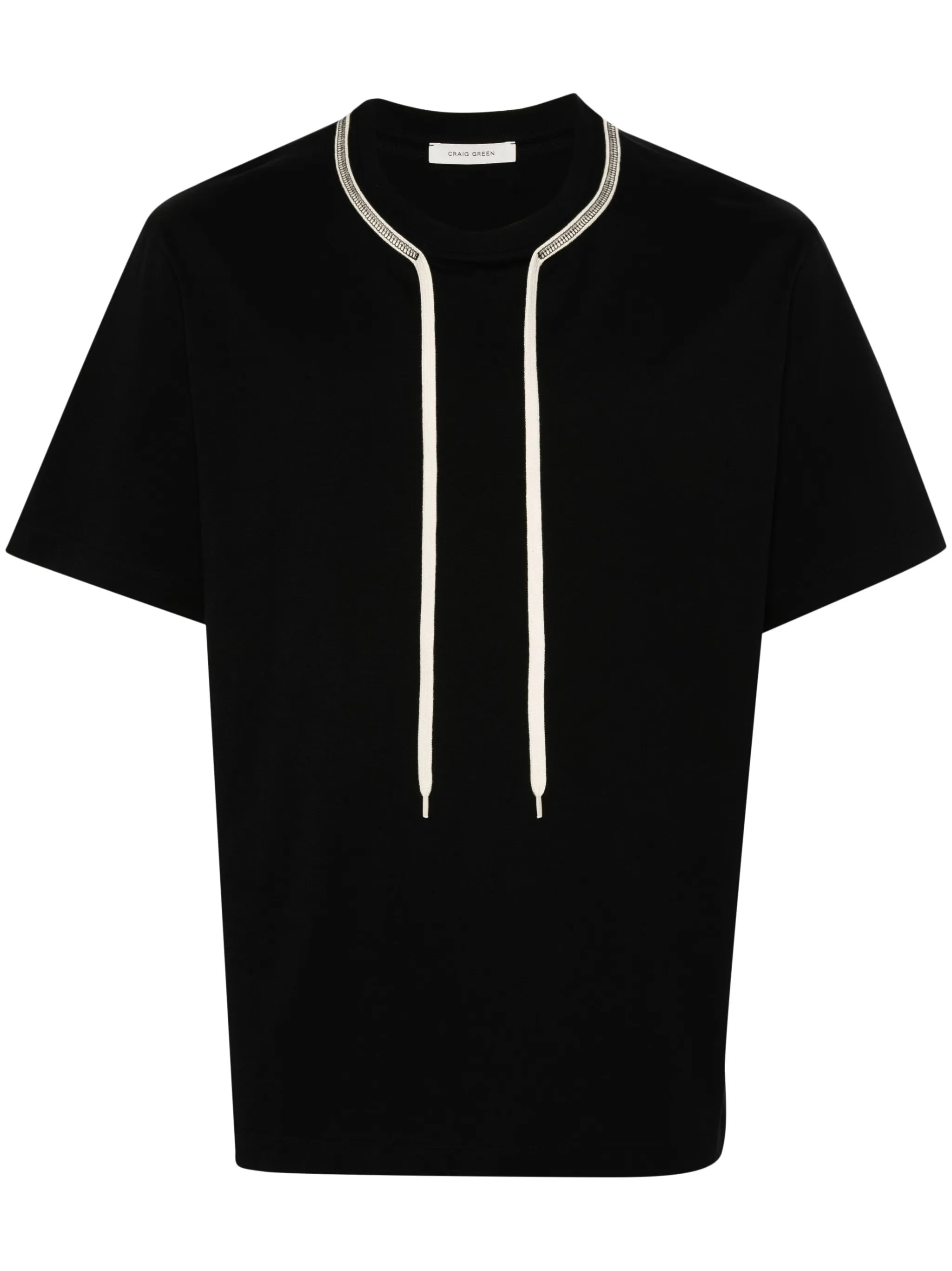 drawstring-detail T-shirt