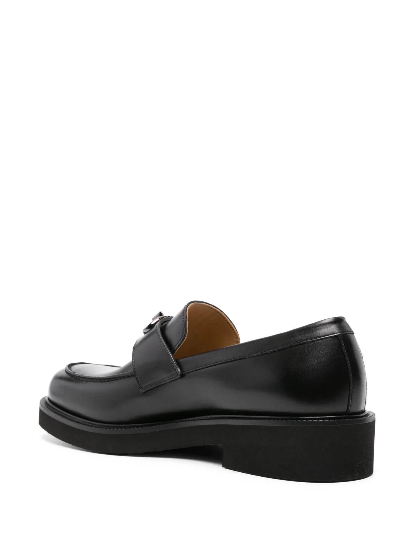 VLogo Locker leather loafers