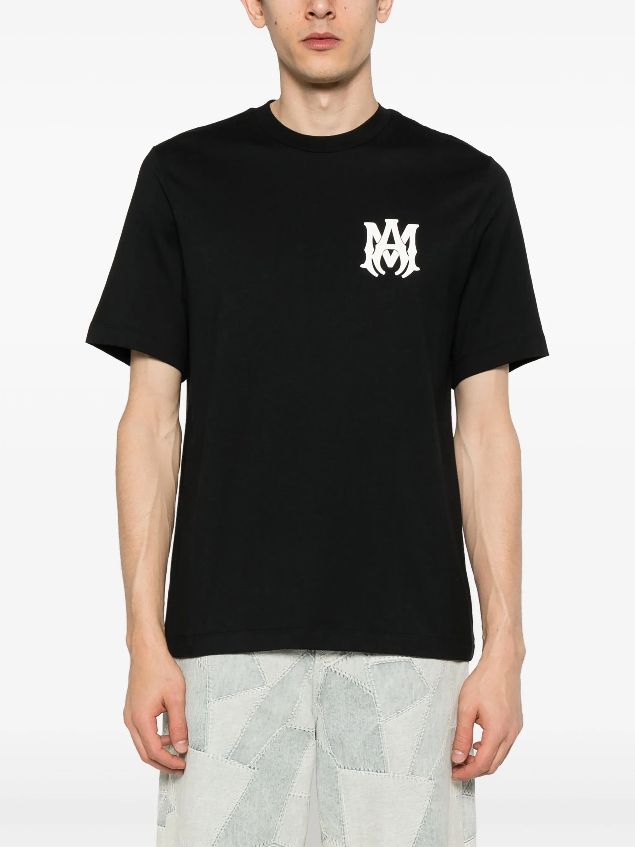 logo-print cotton T-shirt